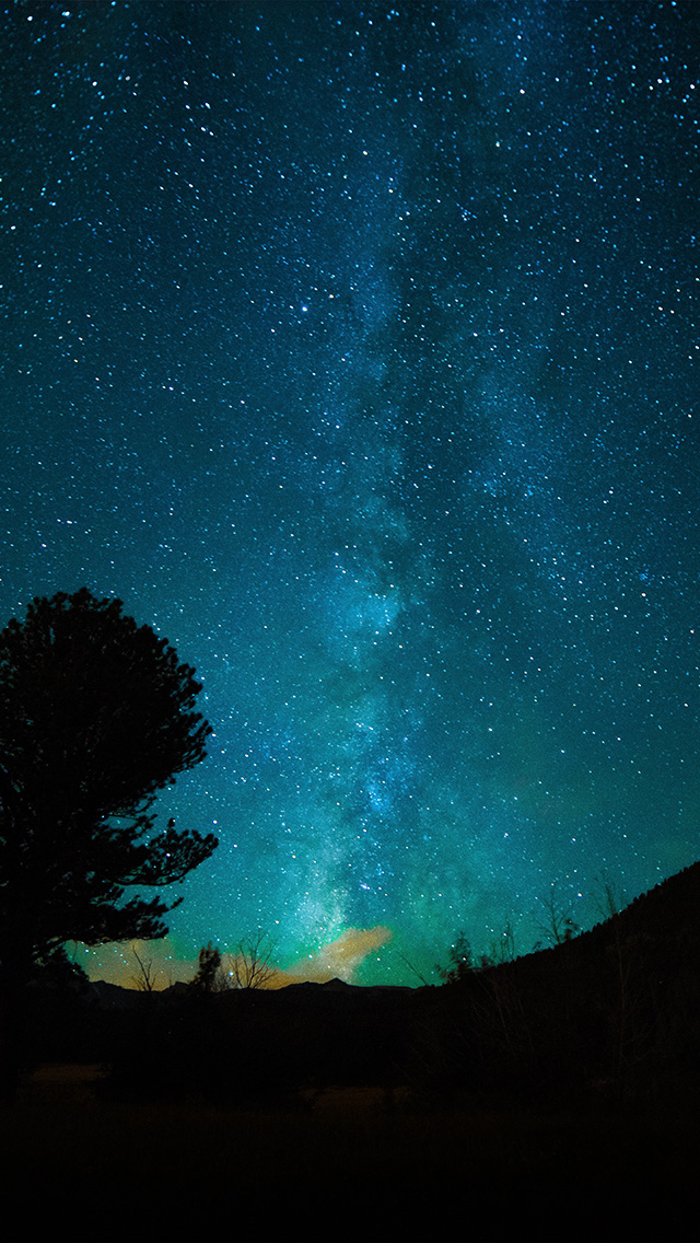 夜空の壁紙iphone,空,自然,オーロラ,自然の風景,夜