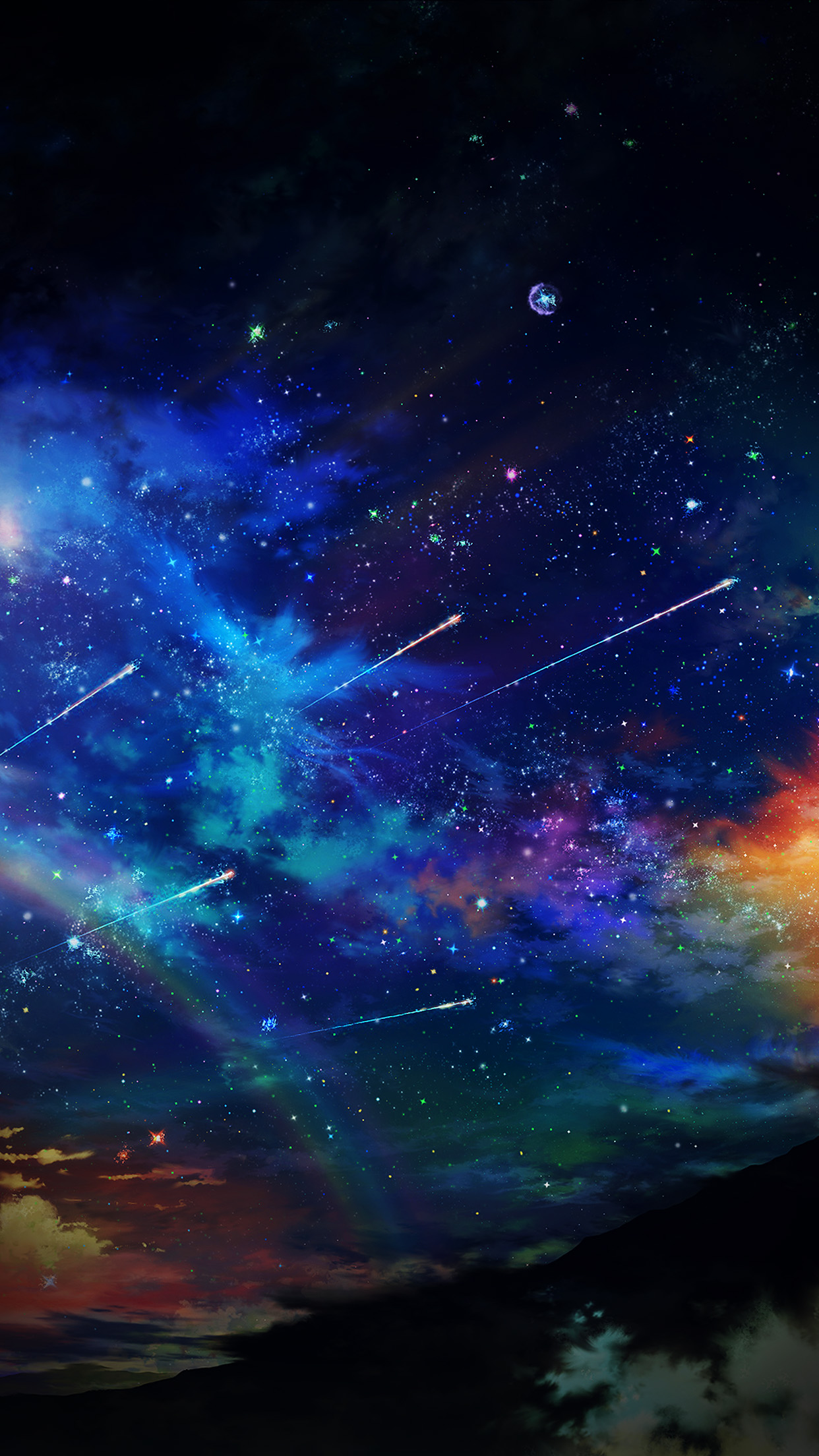 space wallpaper phone,sky,nature,atmosphere,aurora,space