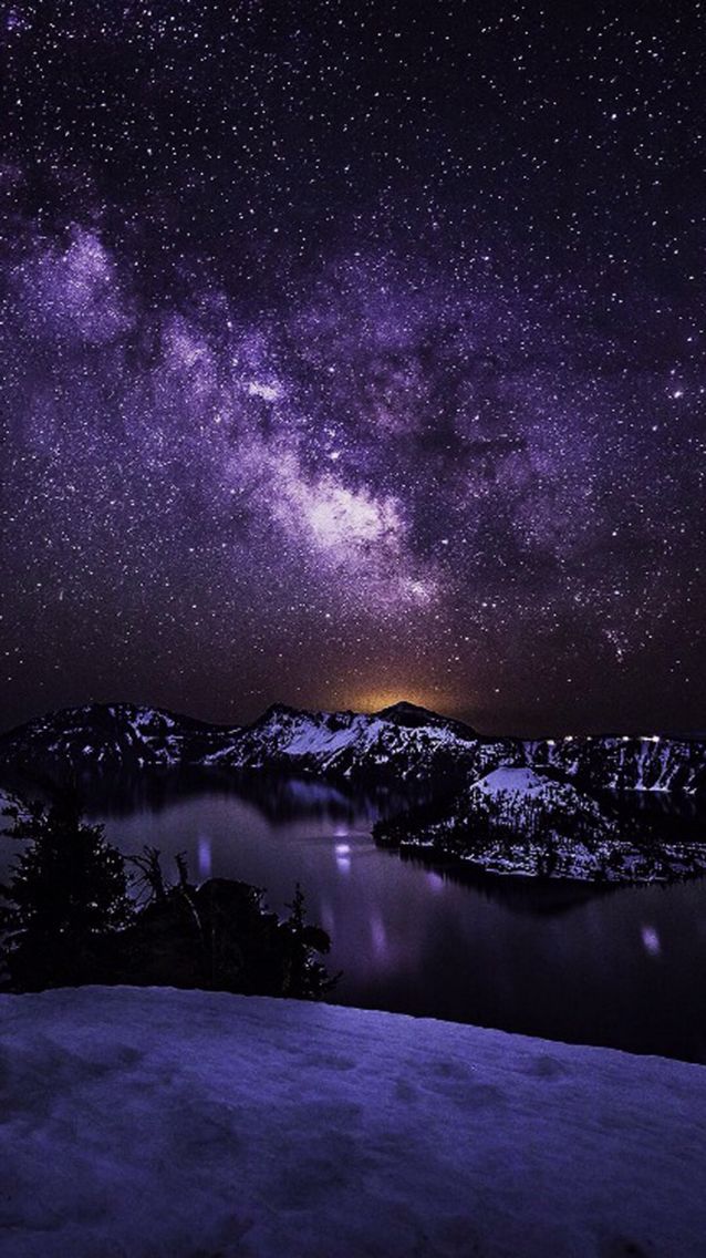 beautiful stars wallpaper,sky,nature,purple,natural landscape,night