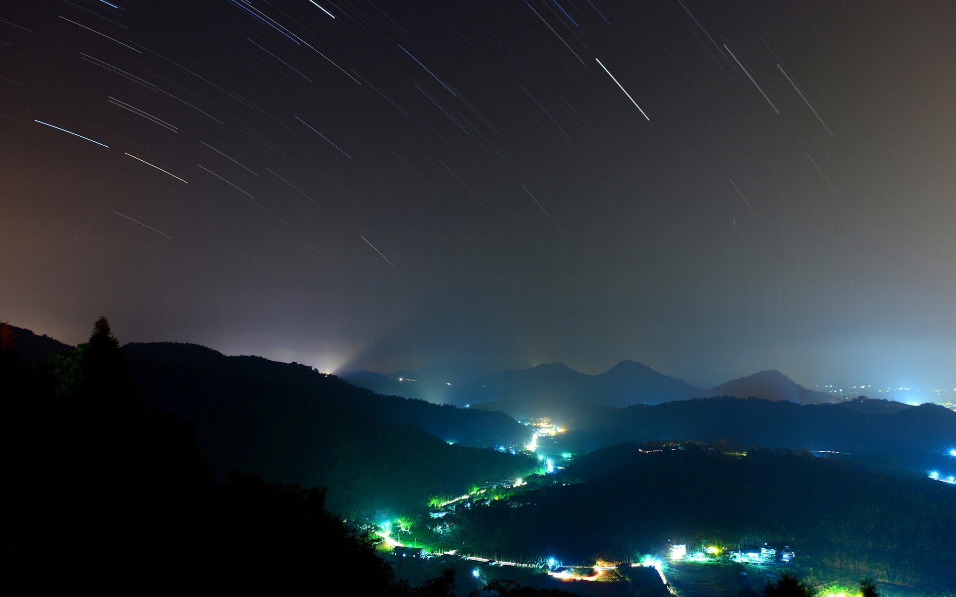 shooting star wallpaper,sky,night,nature,atmospheric phenomenon,light