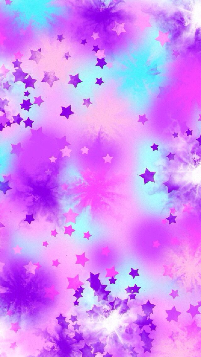 キラキラ星の壁紙,紫の,バイオレット,空,ピンク,ライラック