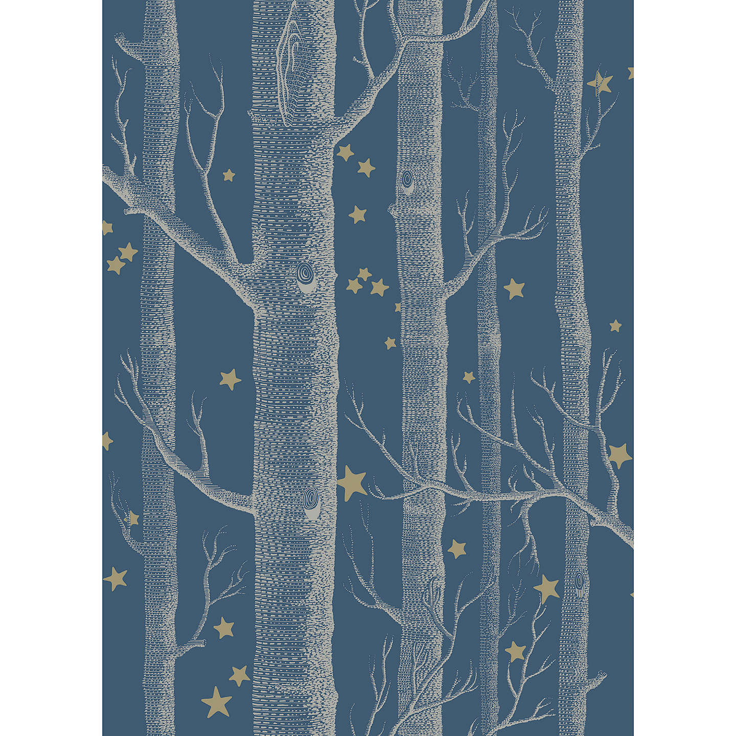 Buy Cole & Son Woods & Stars Wallpaper, 103/11052 Online Cole And Son Woodland Stars WallpaperUse