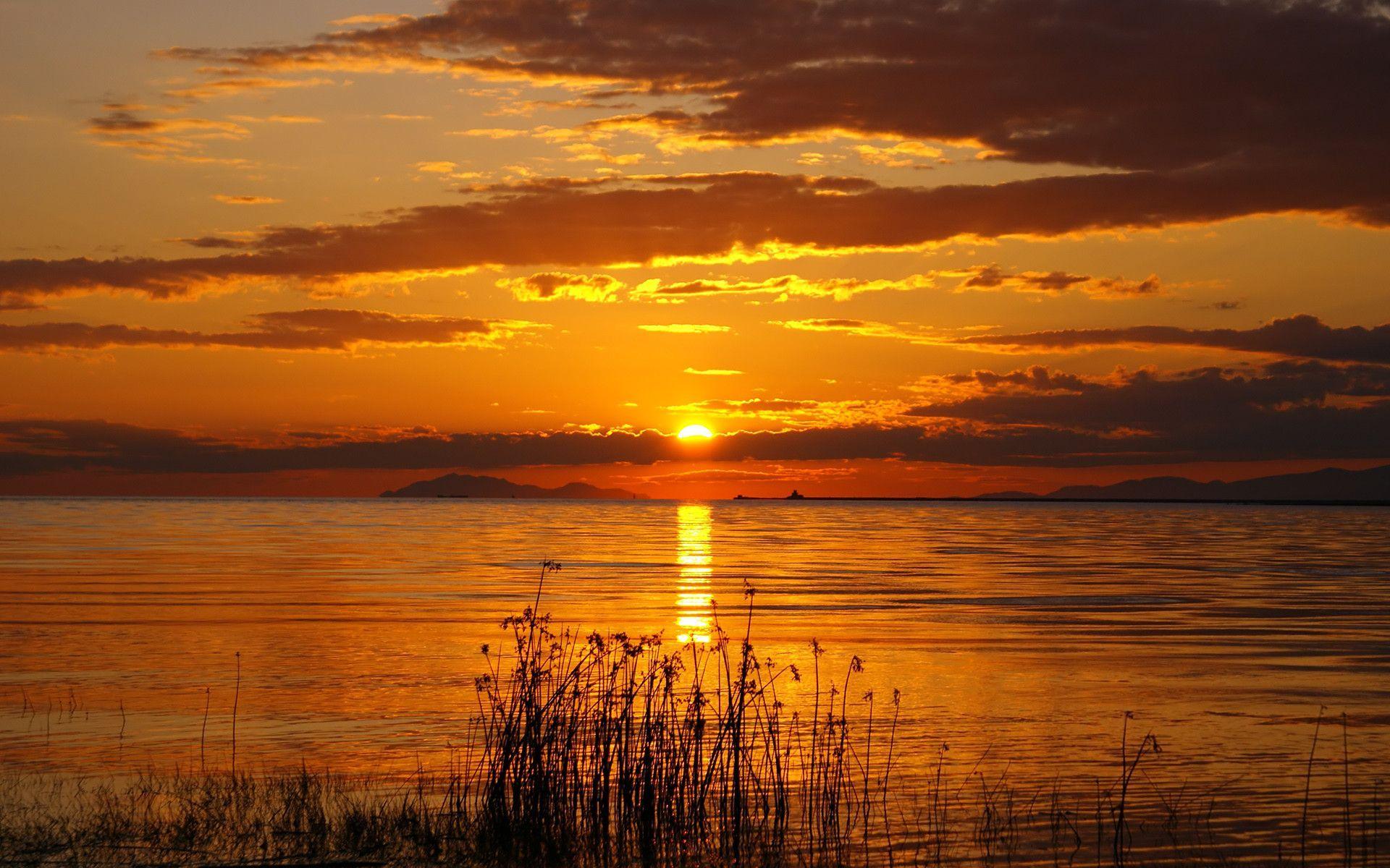 fonds d'écran hd gratuits,ciel,horizon,le coucher du soleil,lever du soleil,ciel rouge au matin