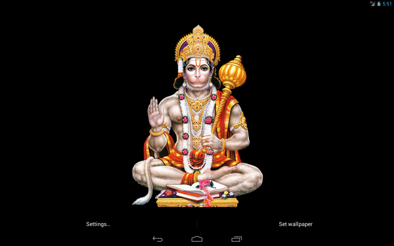 bajrangbali live wallpaper,statue,gourou,temple hindou,temple,lieu de culte