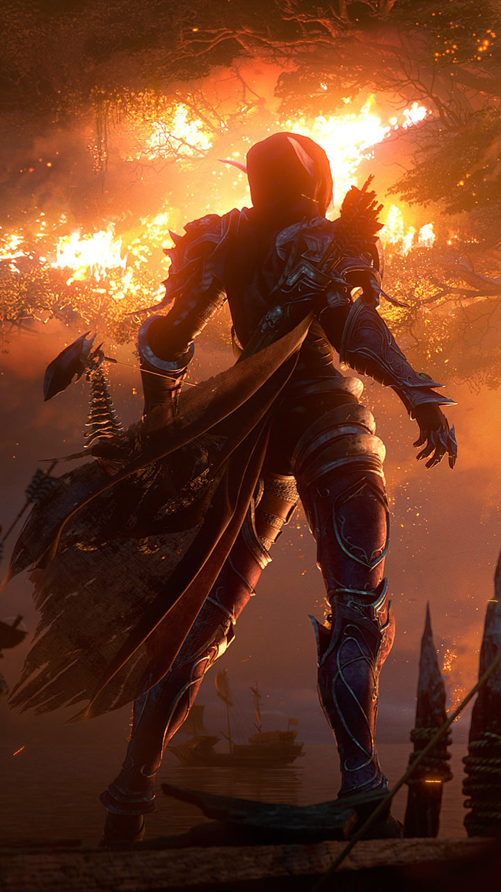 warcraft phone wallpaper,action adventure game,screenshot,fictional character,cg artwork,pc game