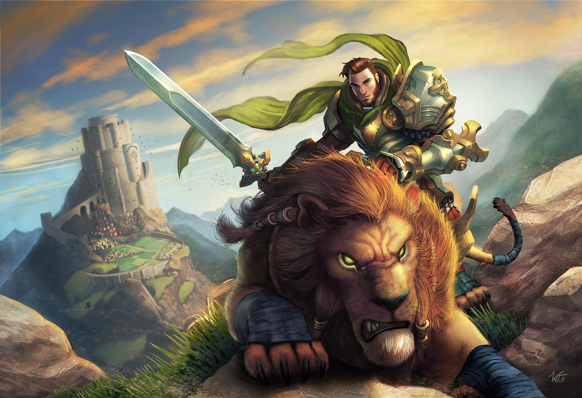 wow warrior wallpaper,action adventure game,cg artwork,adventure game,strategy video game,mythology