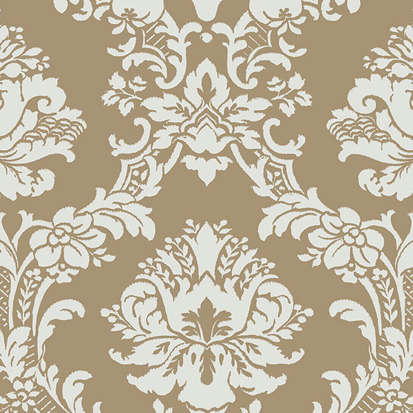 mint and gold wallpaper,pattern,wallpaper,floral design,brown,visual arts