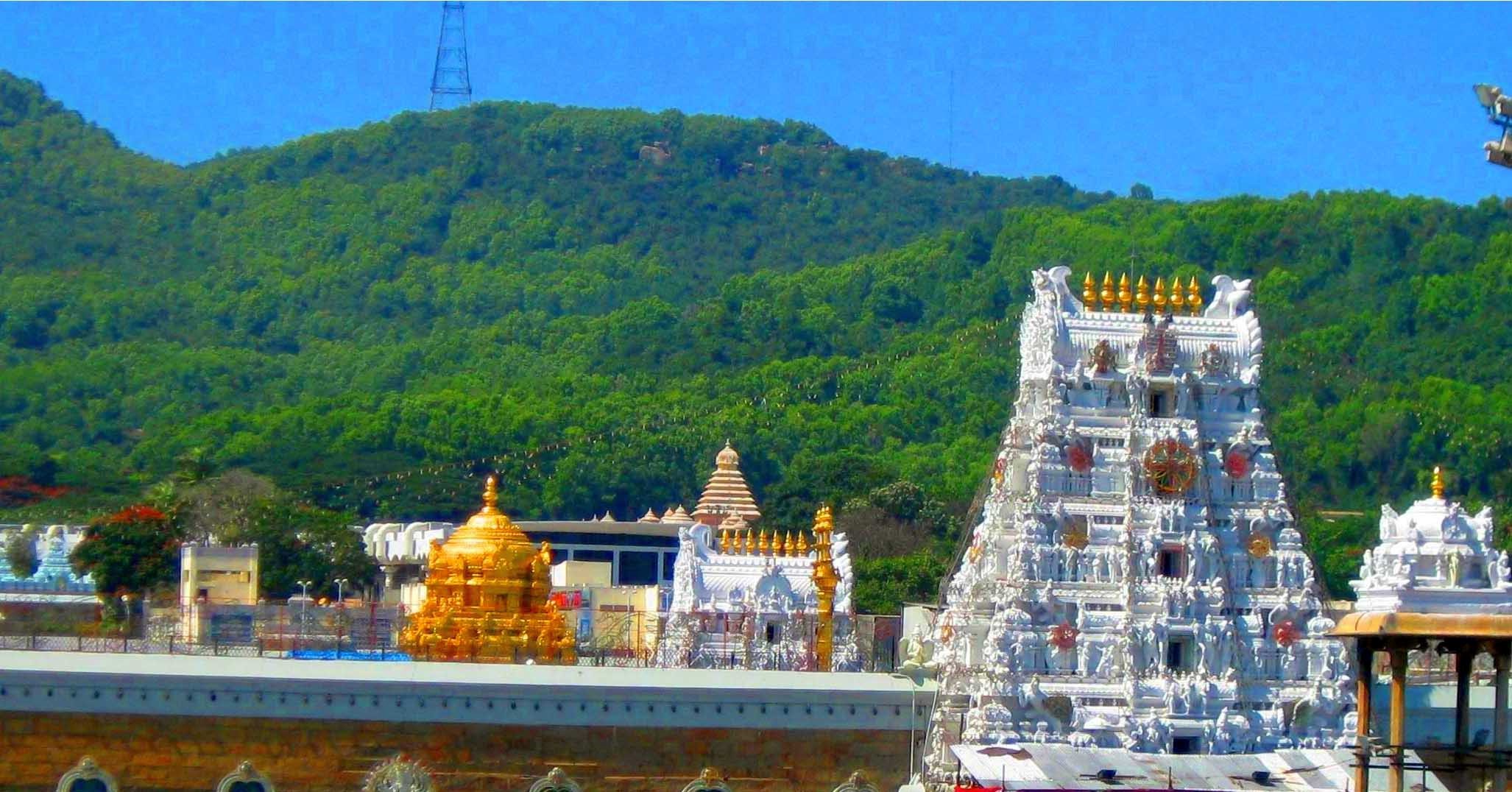 tirumala wallpaper,temple,place of worship,hindu temple,landmark,hill station