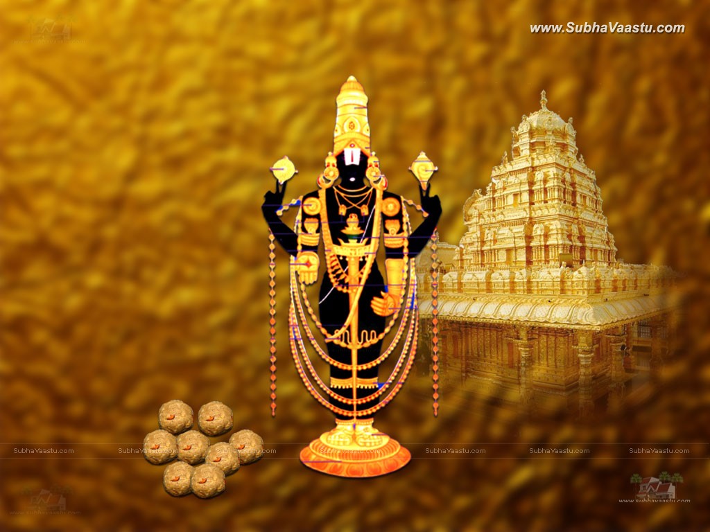 god venkateswara wallpaper,metal,gold,place of worship,fictional character