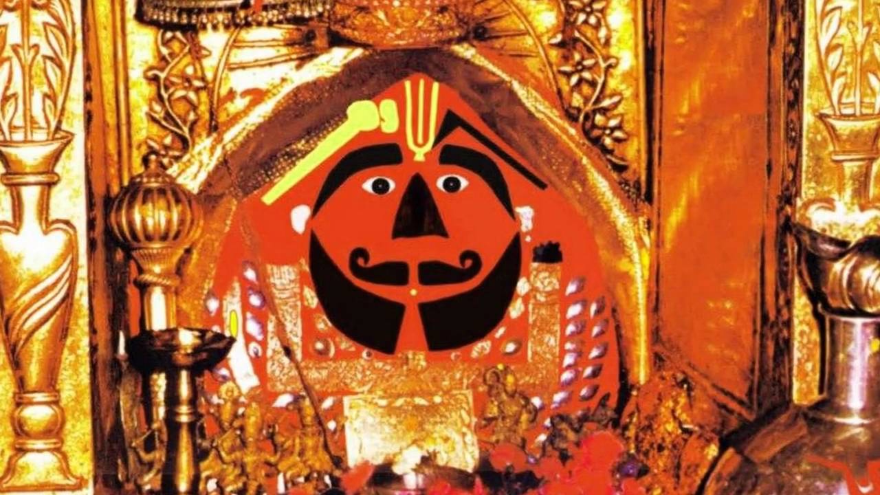 salasar balaji tapete,orange,kunst,erfundener charakter,illustration