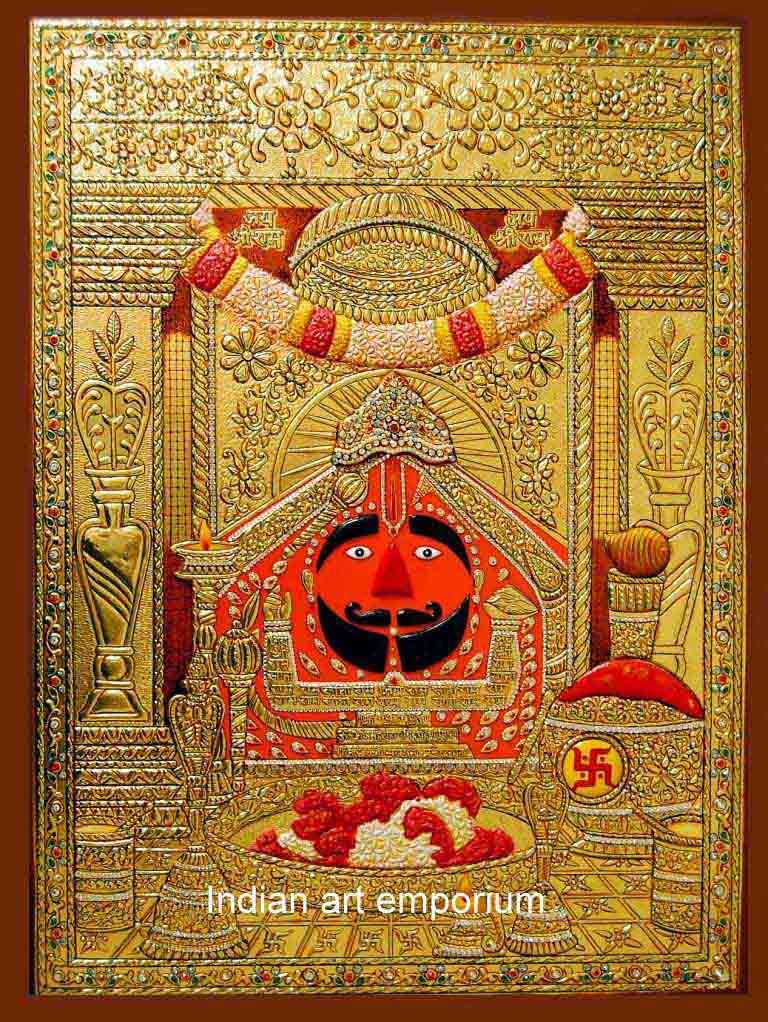 salasar balaji wallpaper,poster,art,tapestry,textile,illustration