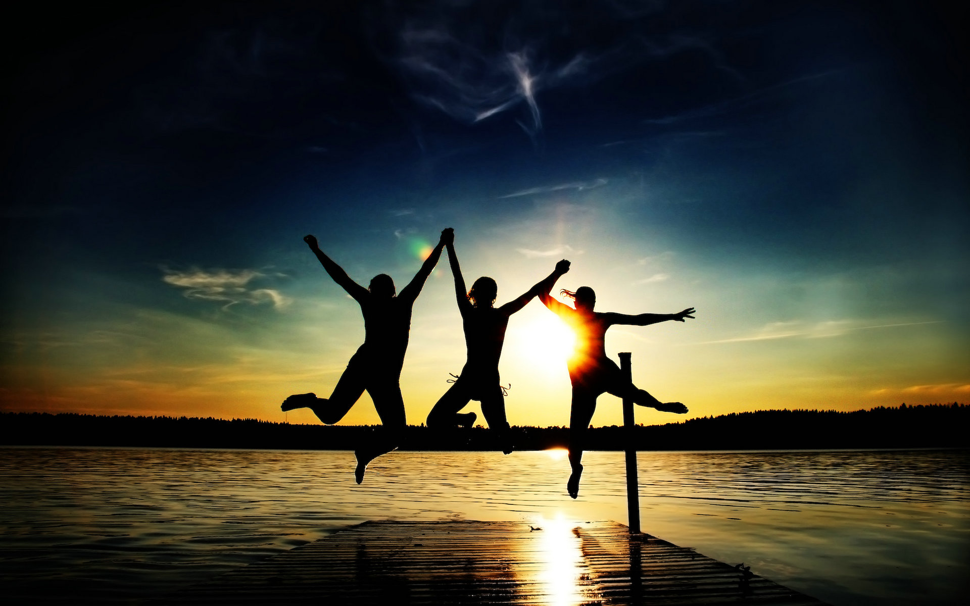 hd wallpaper friendship,people in nature,sky,water,friendship,fun