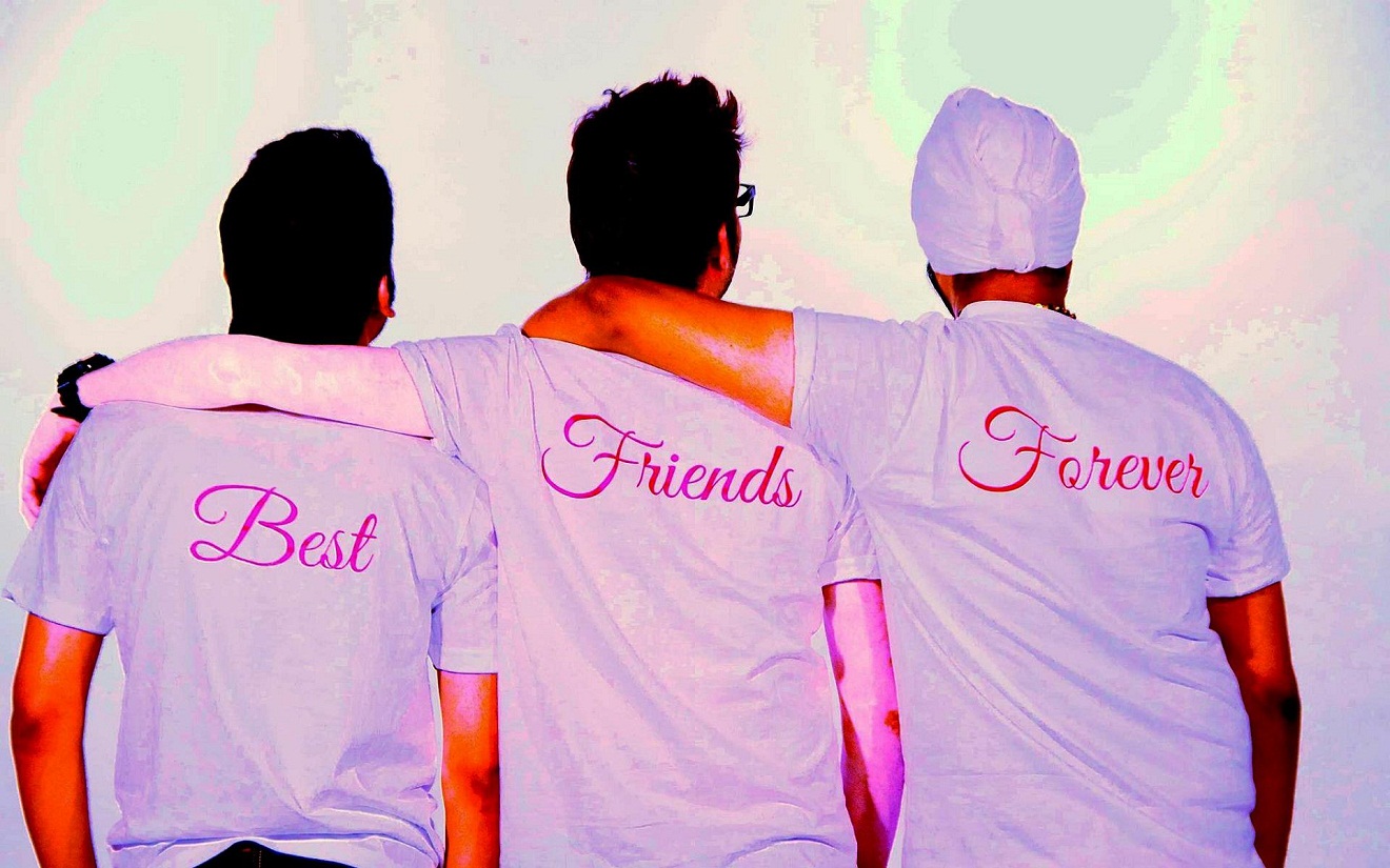 best friends closed friends wallpaper,pink,sportswear,font,t shirt,fun