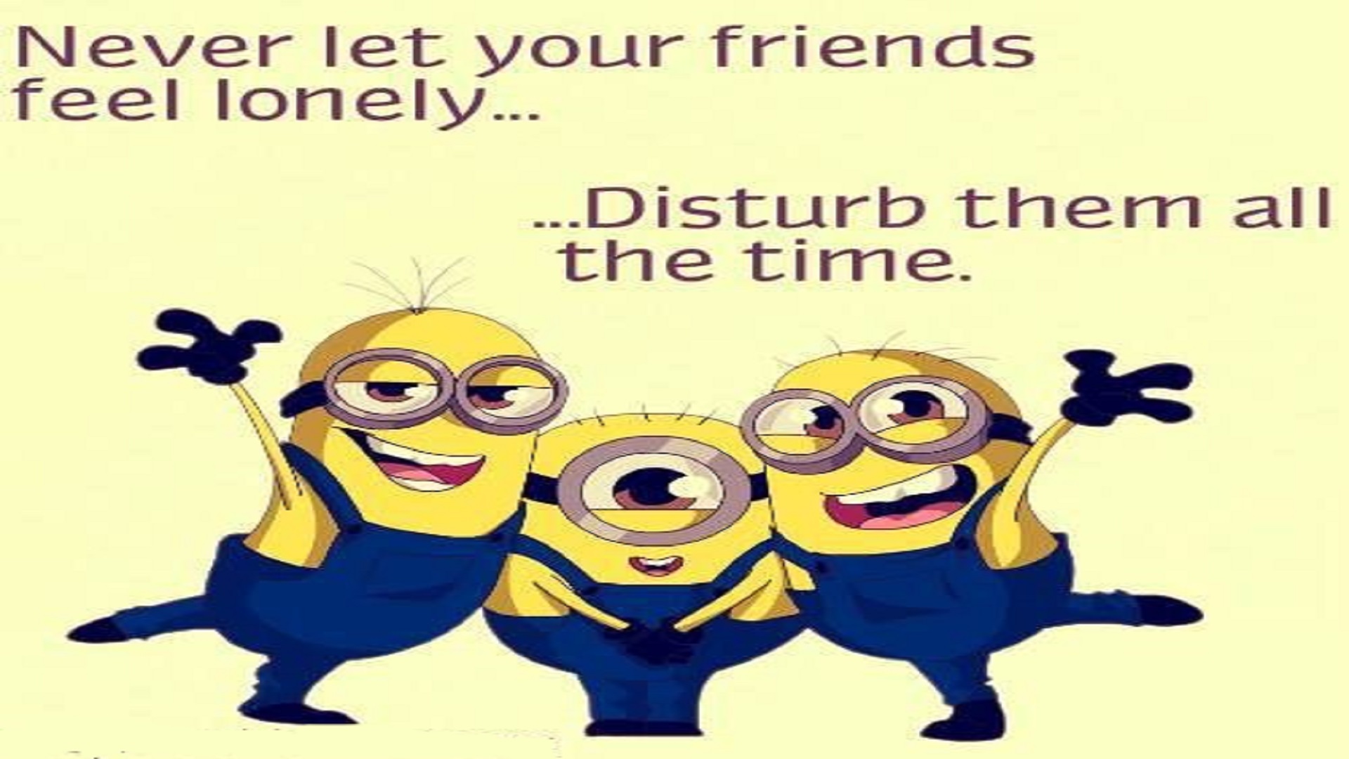 funny friends wallpaper,cartoon,facial expression,smile,animated cartoon,text
