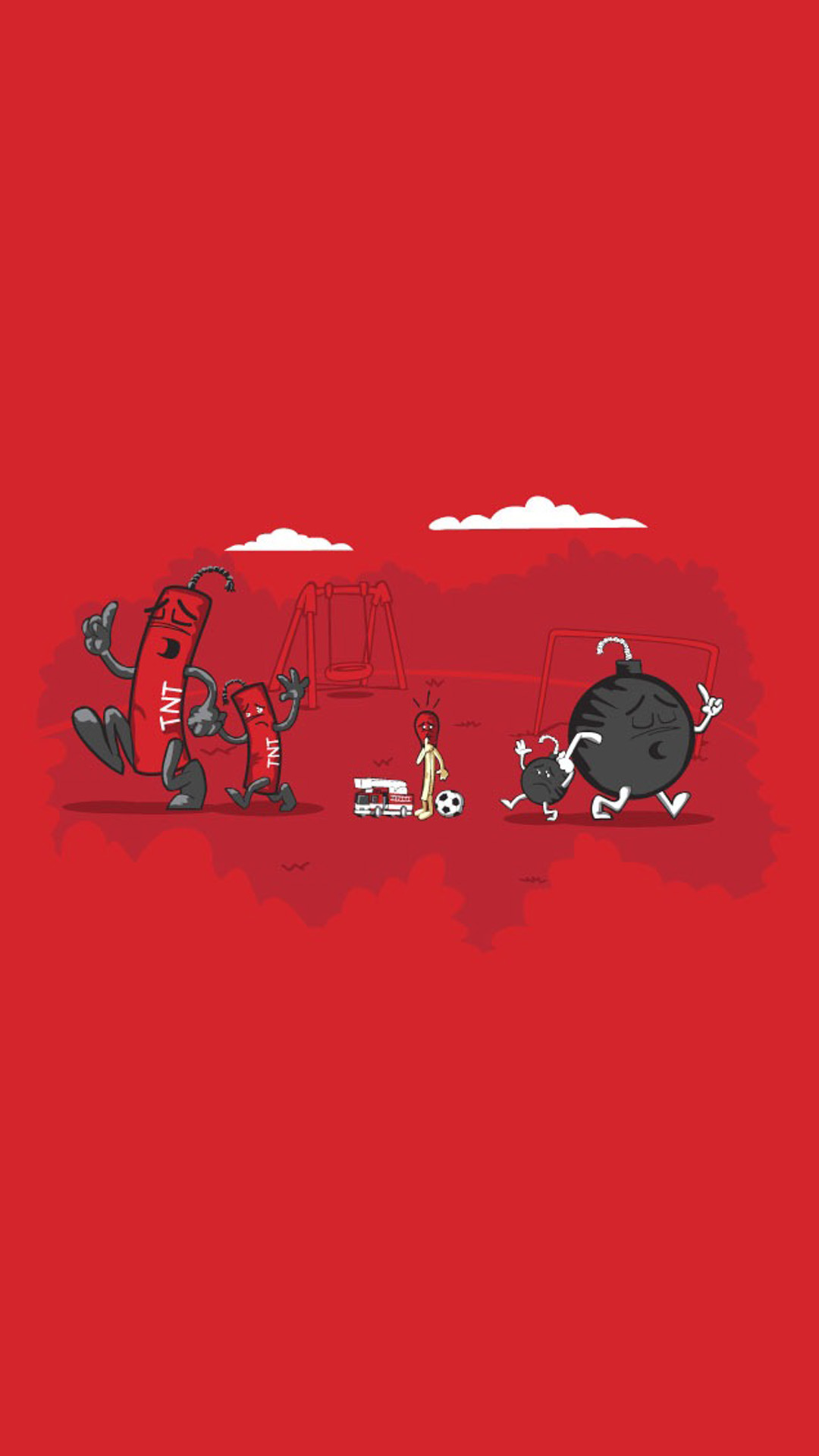 funny wallpaper for android,red,text,illustration,cartoon,t shirt