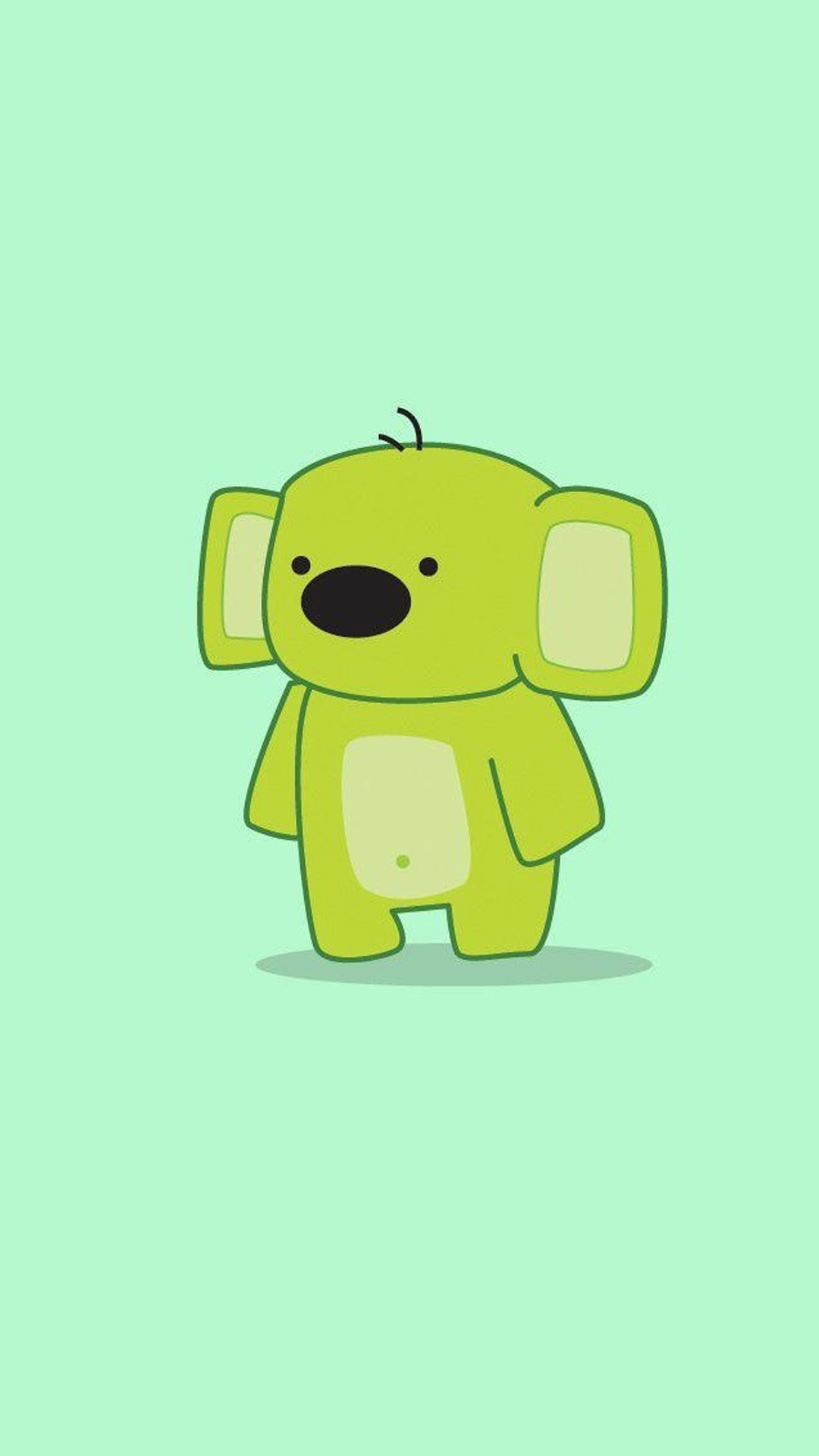 fond d'écran drôle pour android,dessin animé,vert,jaune,ours,illustration