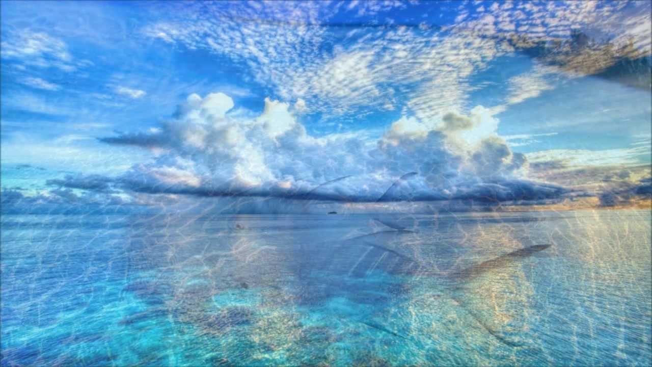 サブリミナル壁紙,空,青い,雲,自然の風景,海