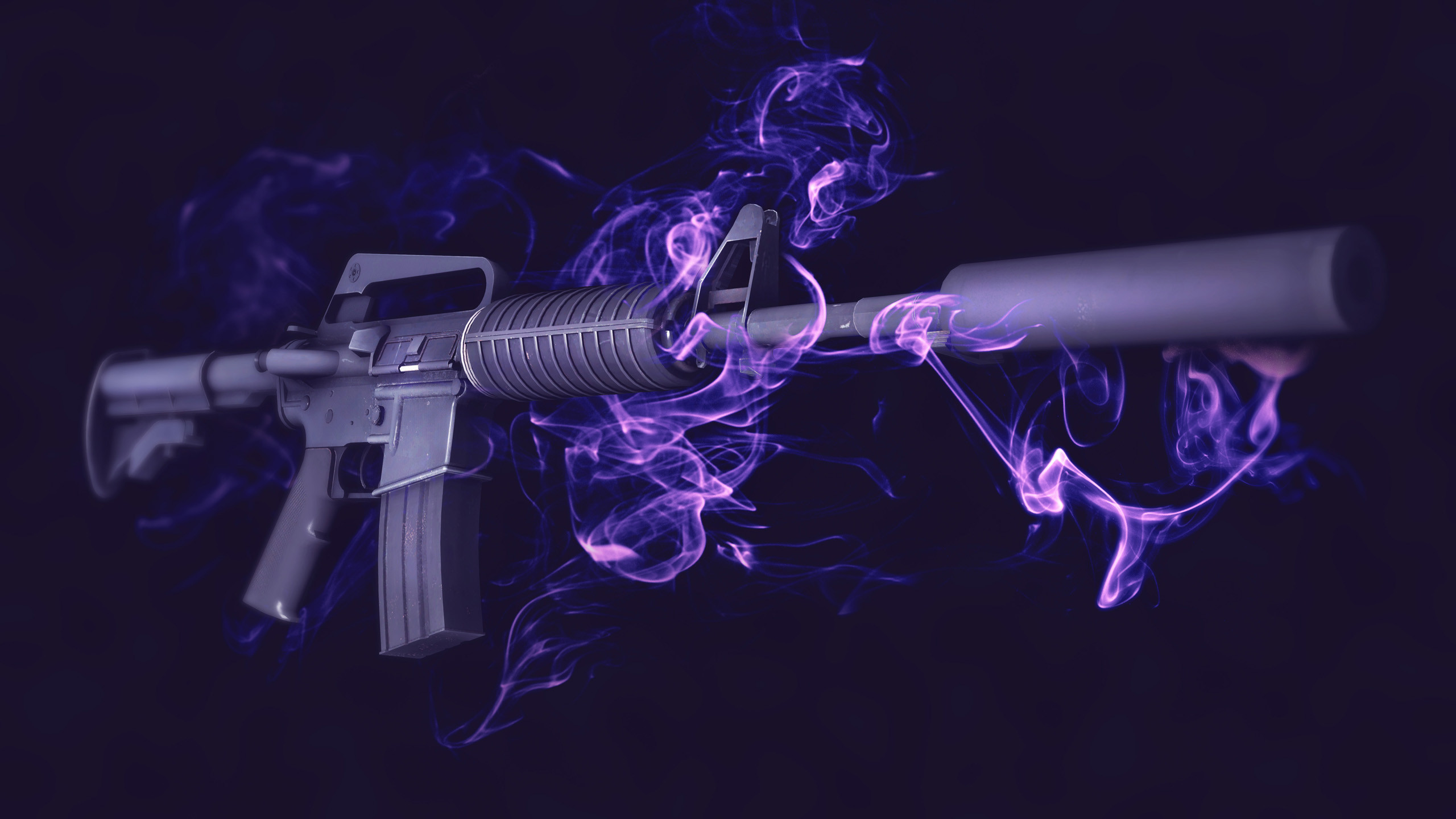cs go wallpaper full hd,gun,firearm,purple,laser guns,trigger