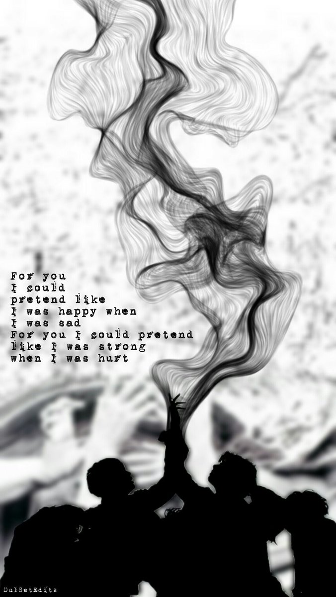 fake love wallpaper,smoke,monochrome,water,black and white,organism