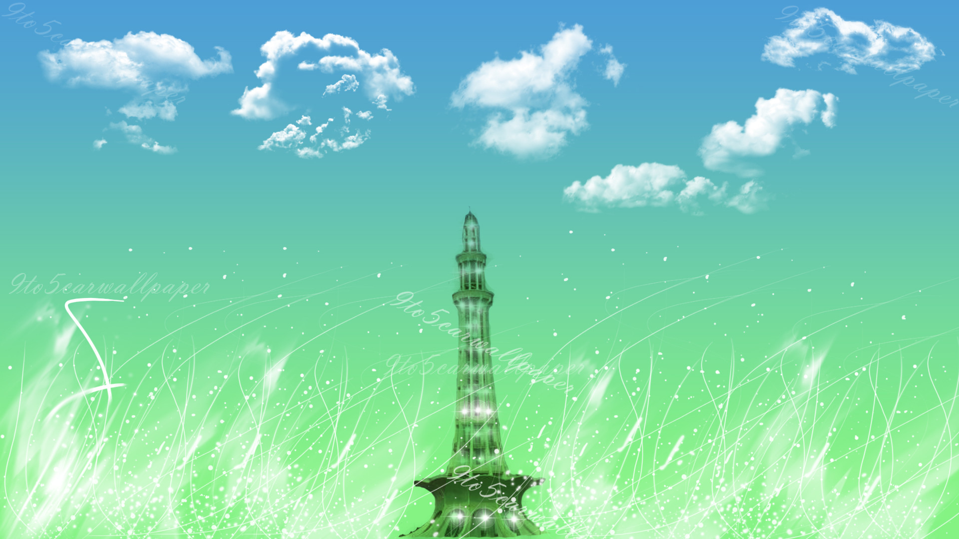 papier peint au pakistan,vert,ciel,la tour,paysage,flèche