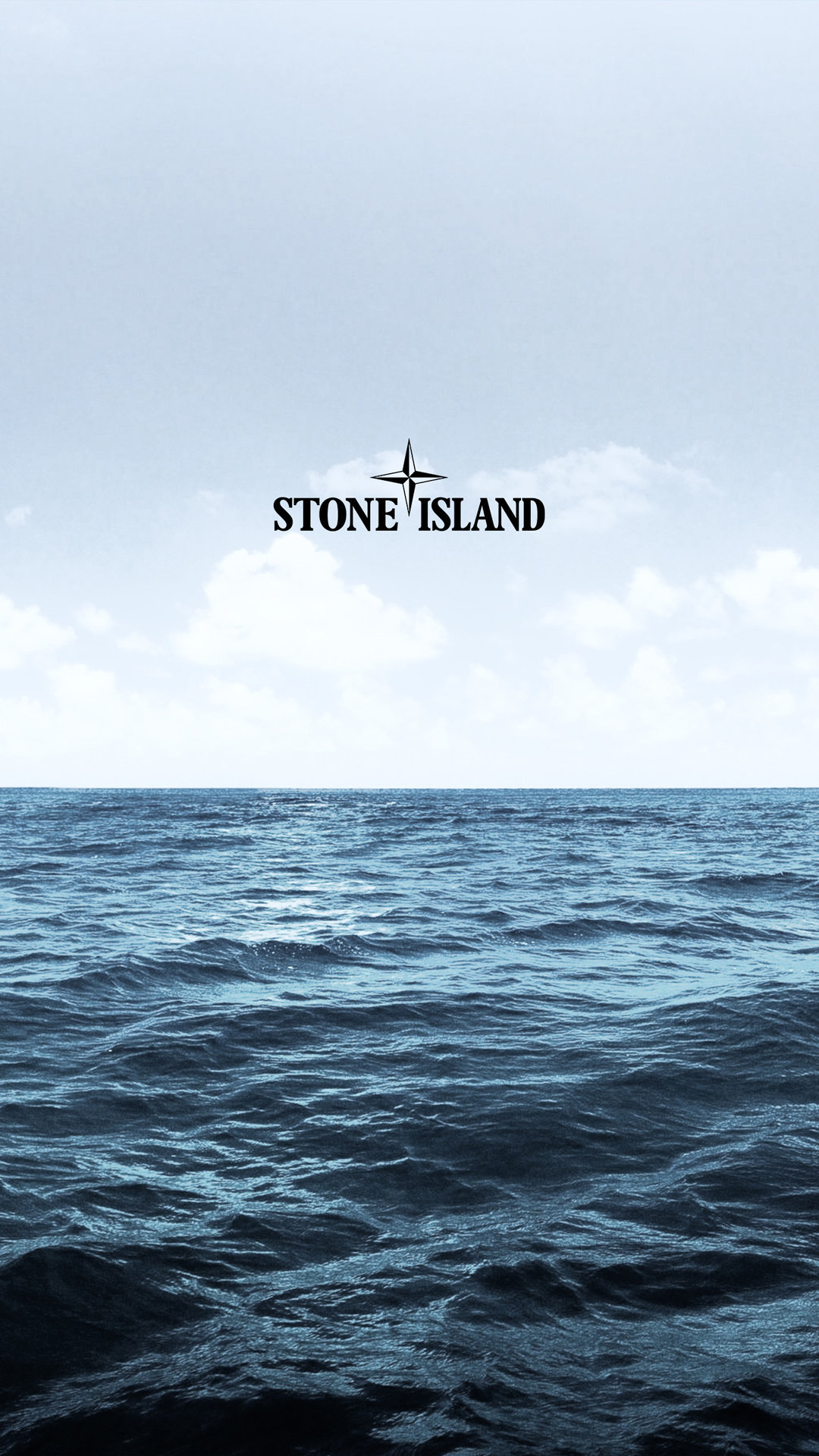 sfondi iphone stone island,orizzonte,cielo,acqua,mare,oceano