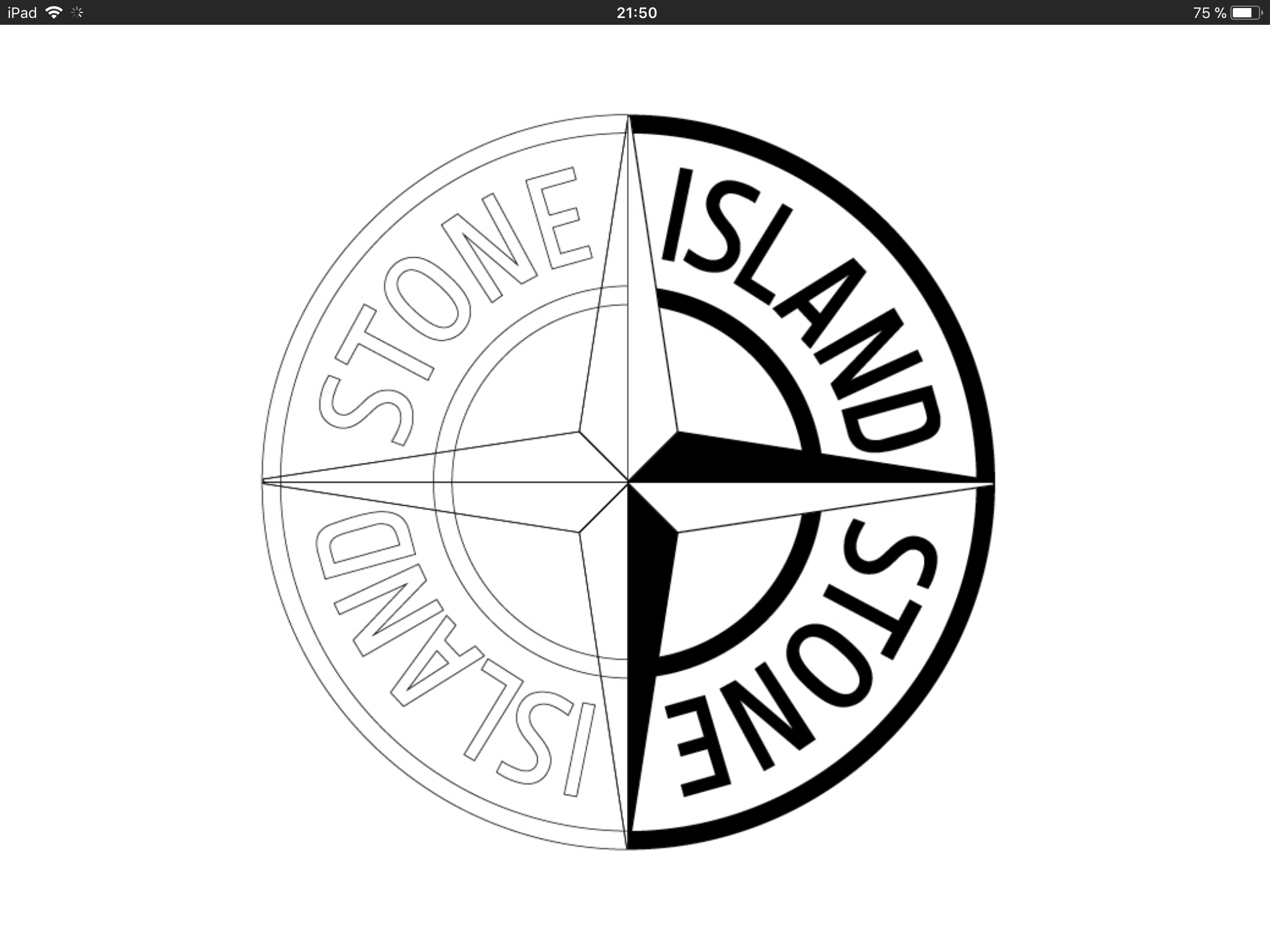 sfondi iphone stone island,cerchio,emblema,font,simbolo,grafica