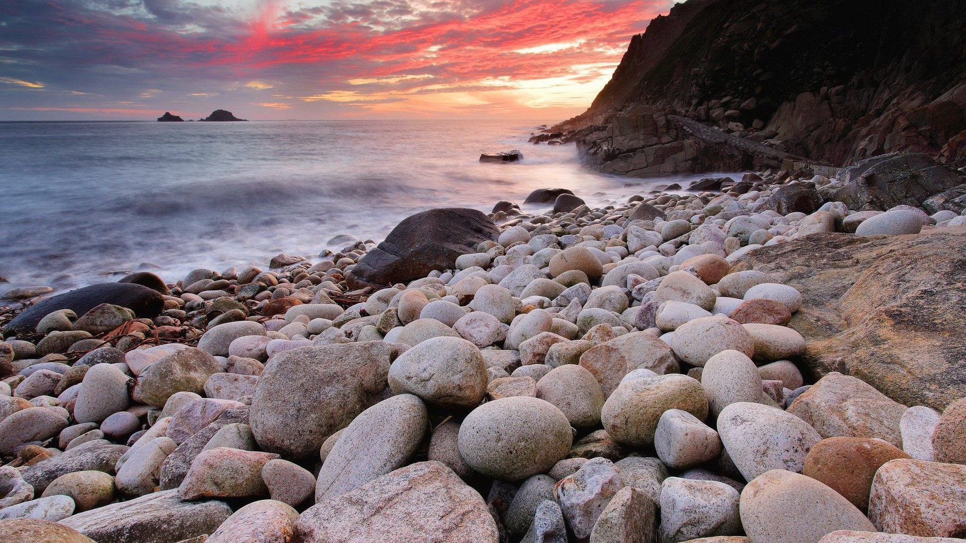 石の島のiphoneの壁紙,岸,自然の風景,海岸,岩,自然