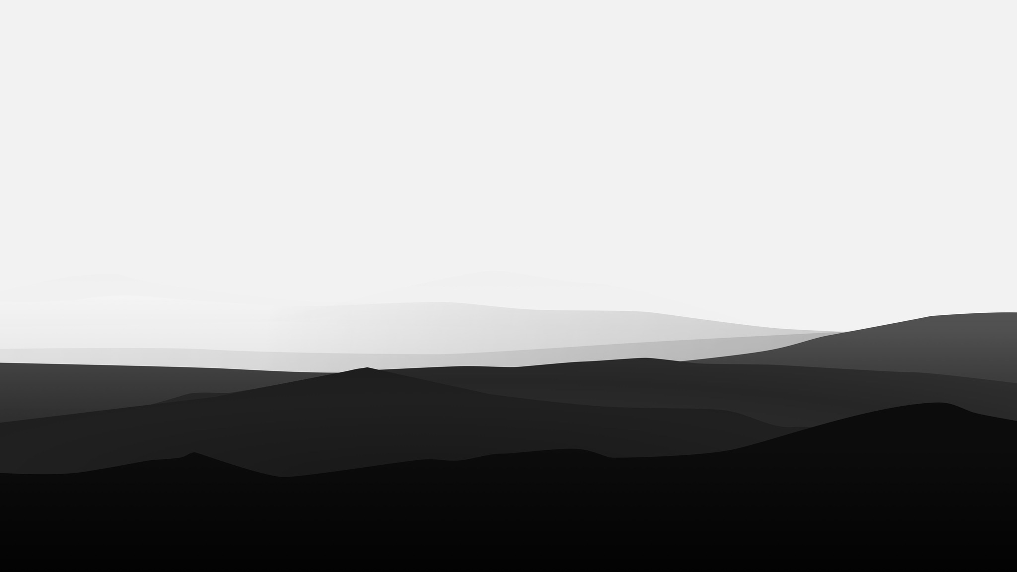 fond d'écran blanc 4k,ciel,blanc,noir,colline,horizon