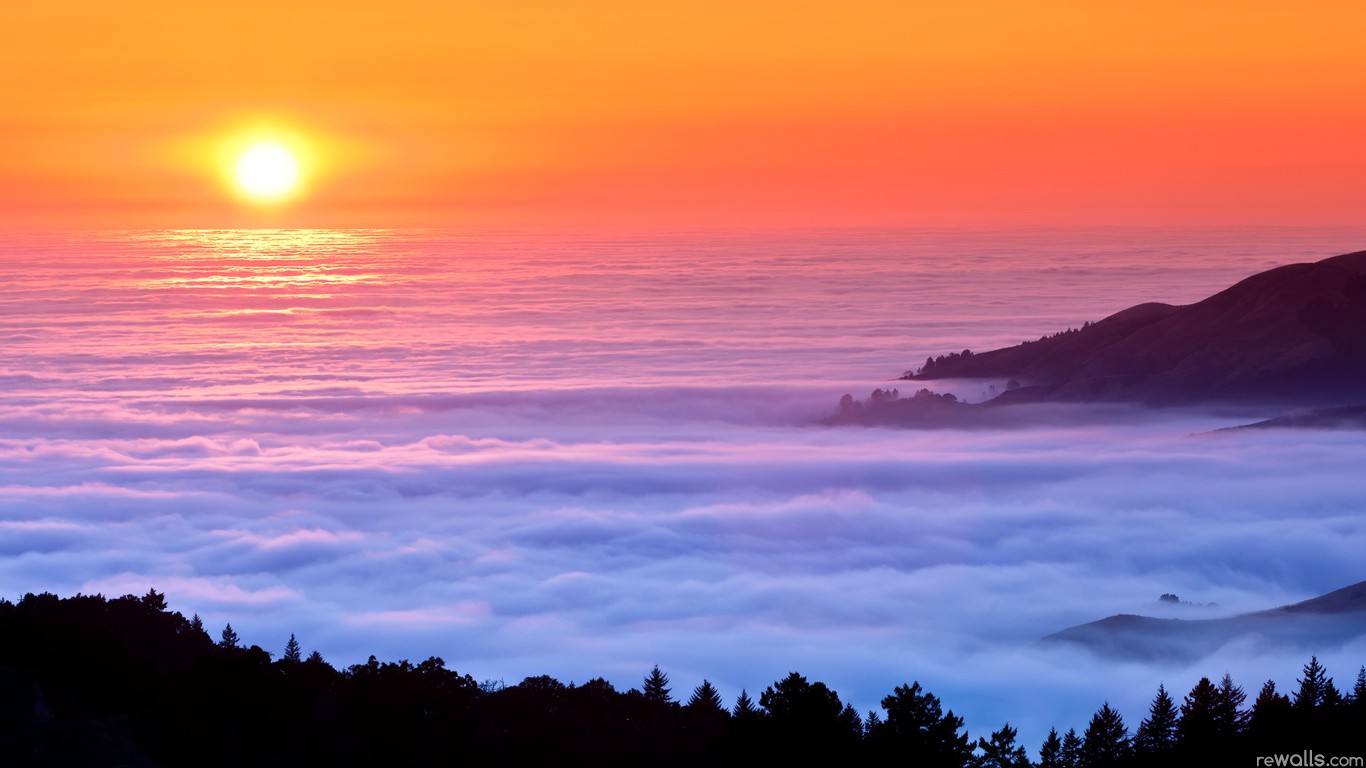 nube live wallpaper,cielo,horizonte,amanecer,naturaleza,puesta de sol