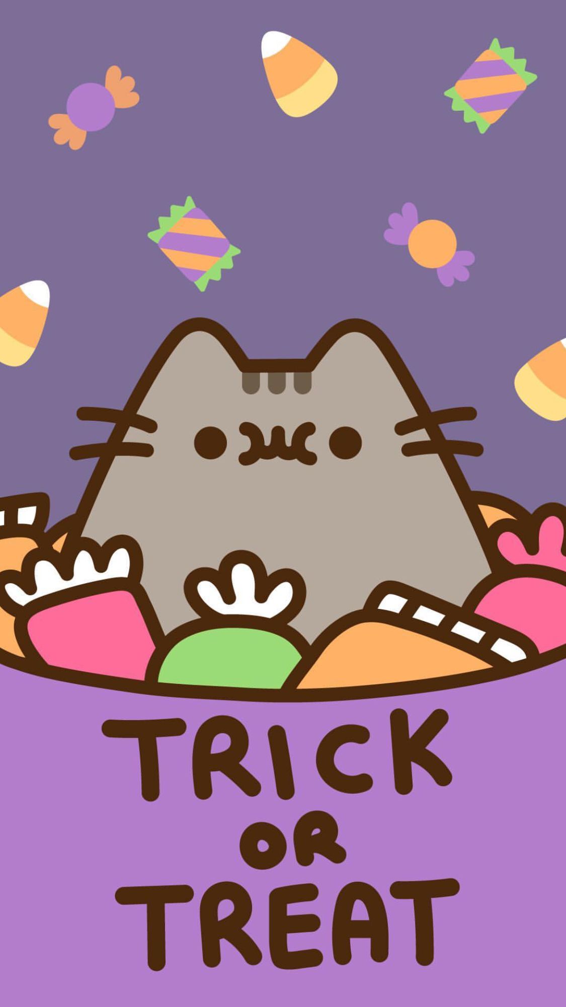 kawaii halloween wallpaper,cartoon,illustration,comfort food