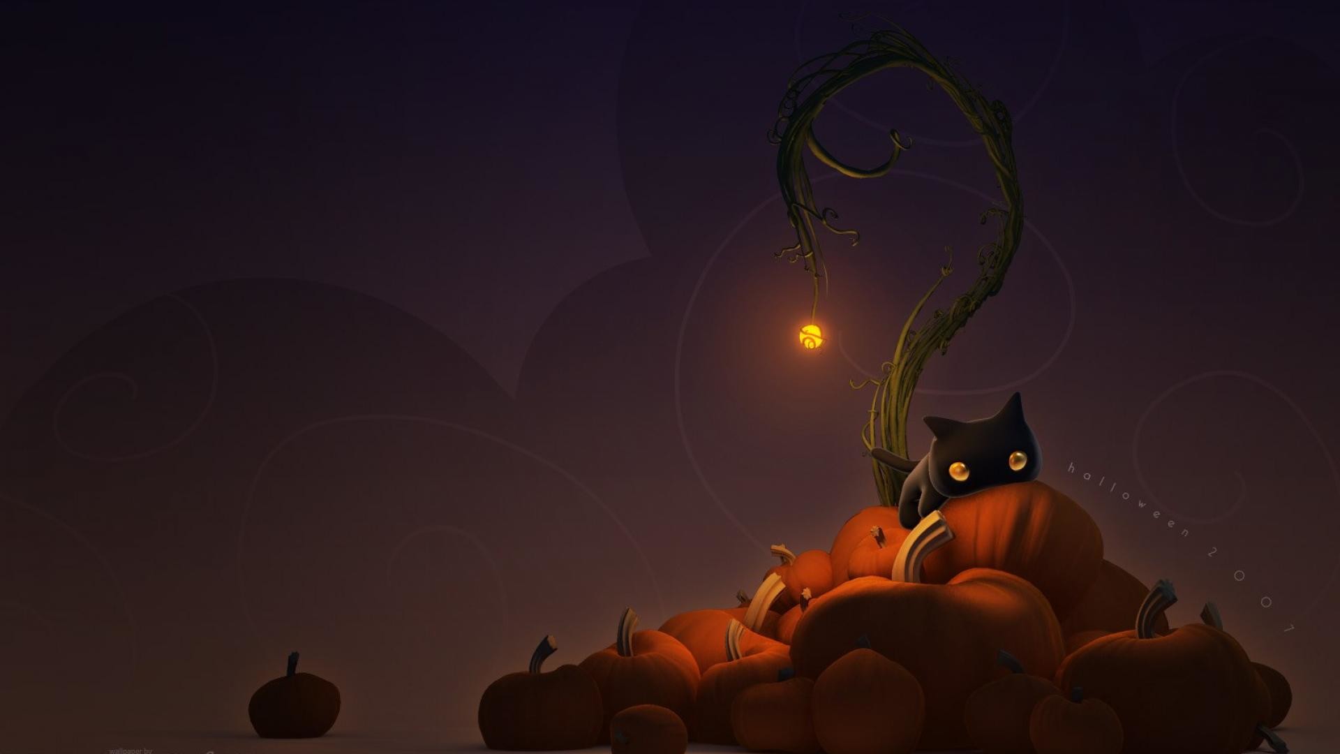 tapeten de halloween,himmel,schwarze katze,katze,illustration,felidae