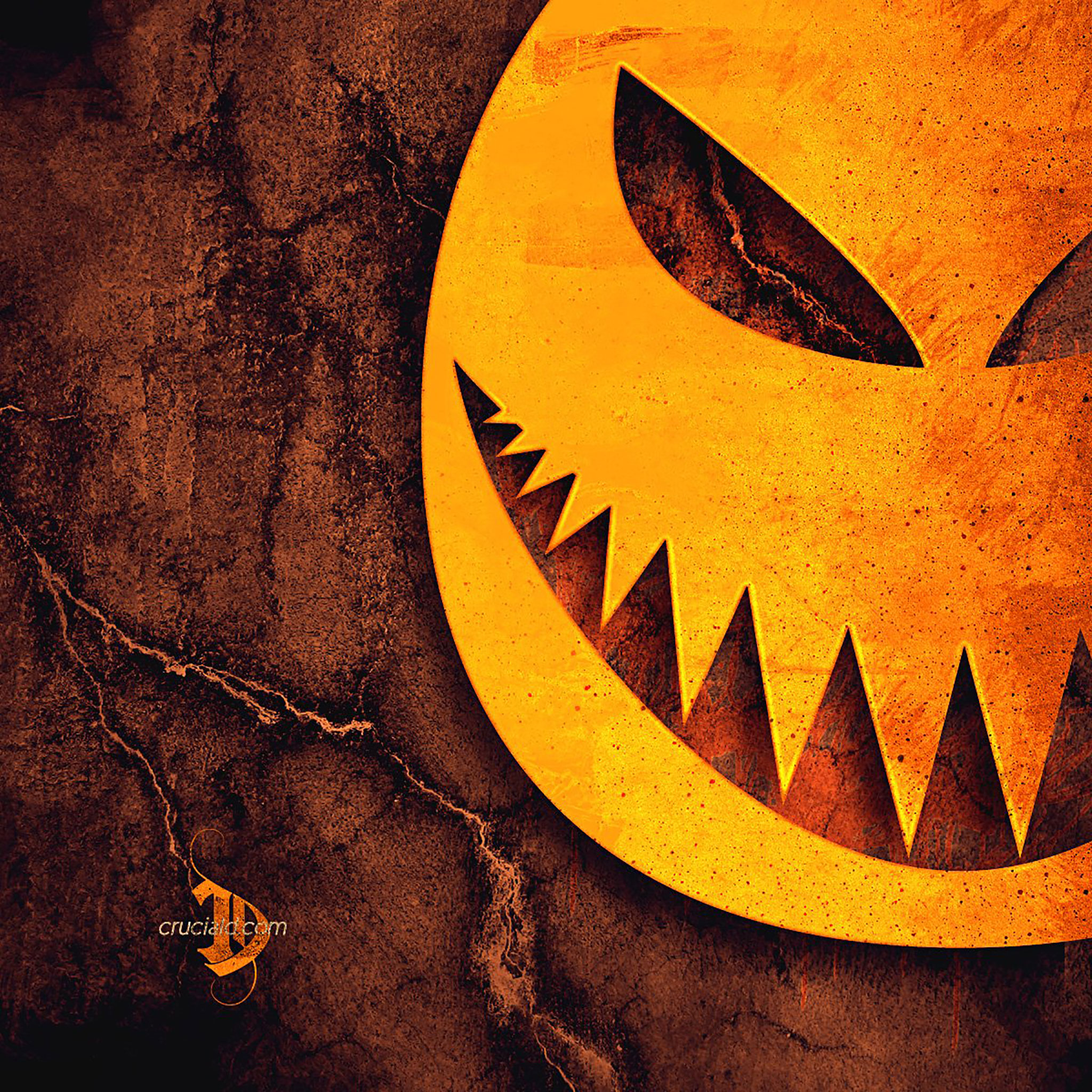 halloween ipad wallpaper,logo,tree,font,illustration,fictional character