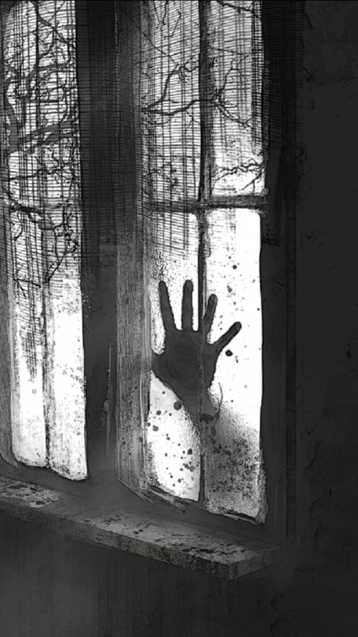 gruselige iphone wallpaper,schwarz und weiß,hand,baum,einfarbig,monochrome fotografie