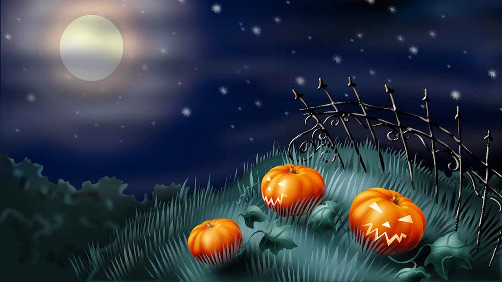 carta da parati a tema halloween,arancia,cielo,pianta,albero,notte