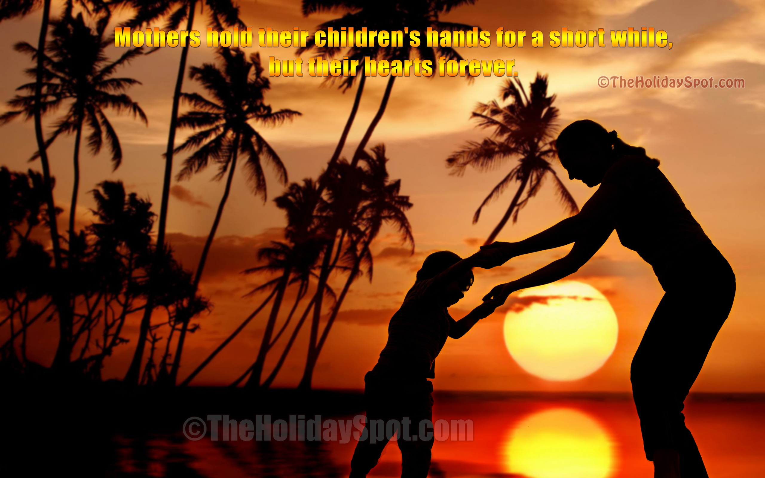 mothers day wallpaper download,people in nature,sky,sunset,silhouette,friendship