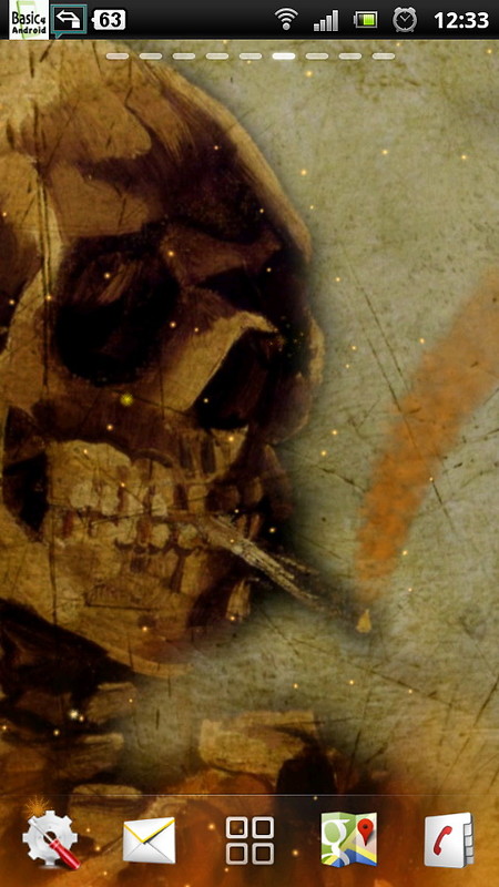 smoking skull live wallpaper,amphibian,frog