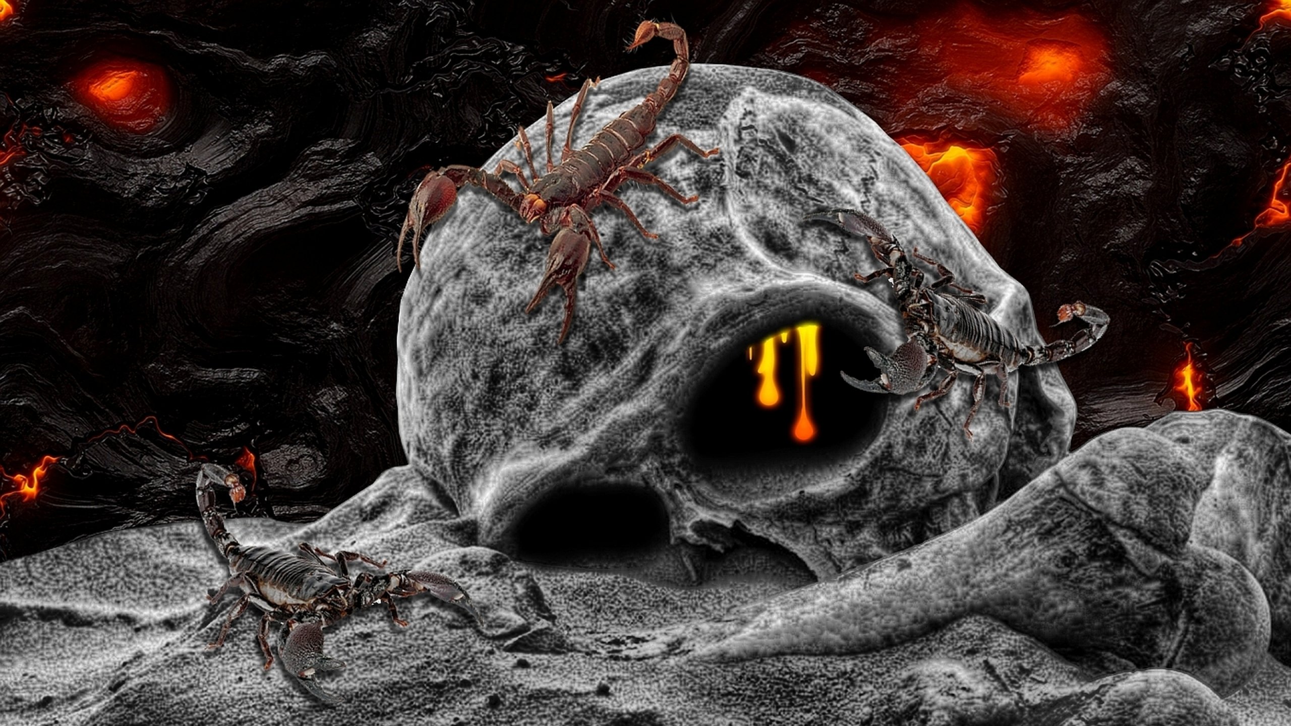 skull wallpaper full hd,rock,geological phenomenon,space,skull,demon