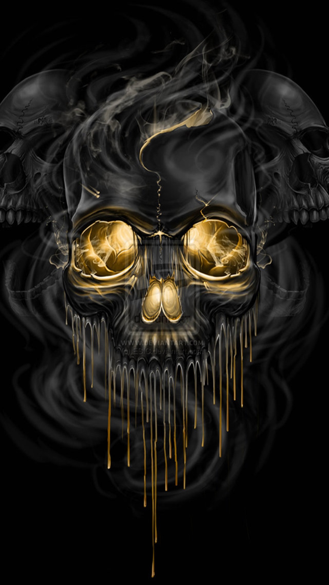 skull wallpaper phone,skull,illustration,bone,art,fictional character