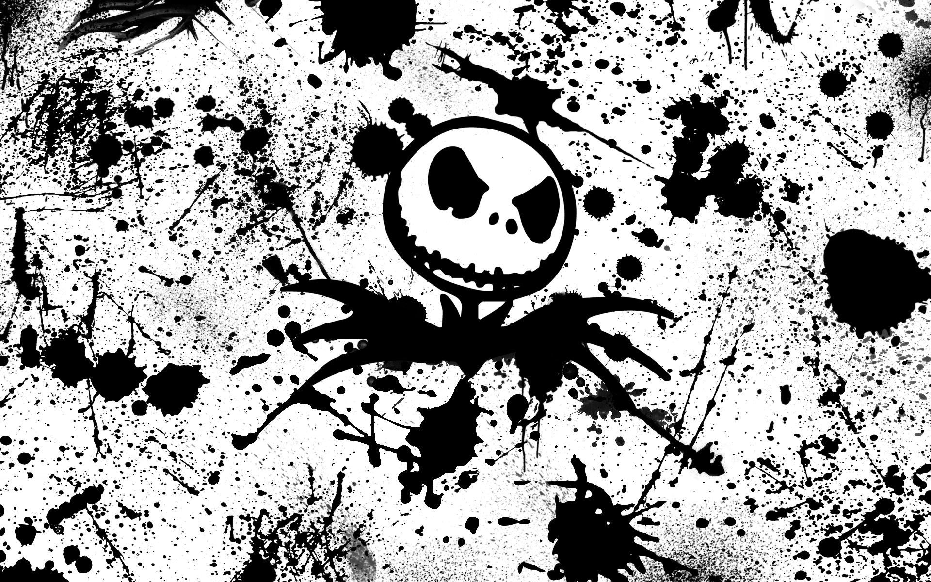 jack the skeleton wallpaper,black and white,monochrome,visual arts,graphic design,monochrome photography