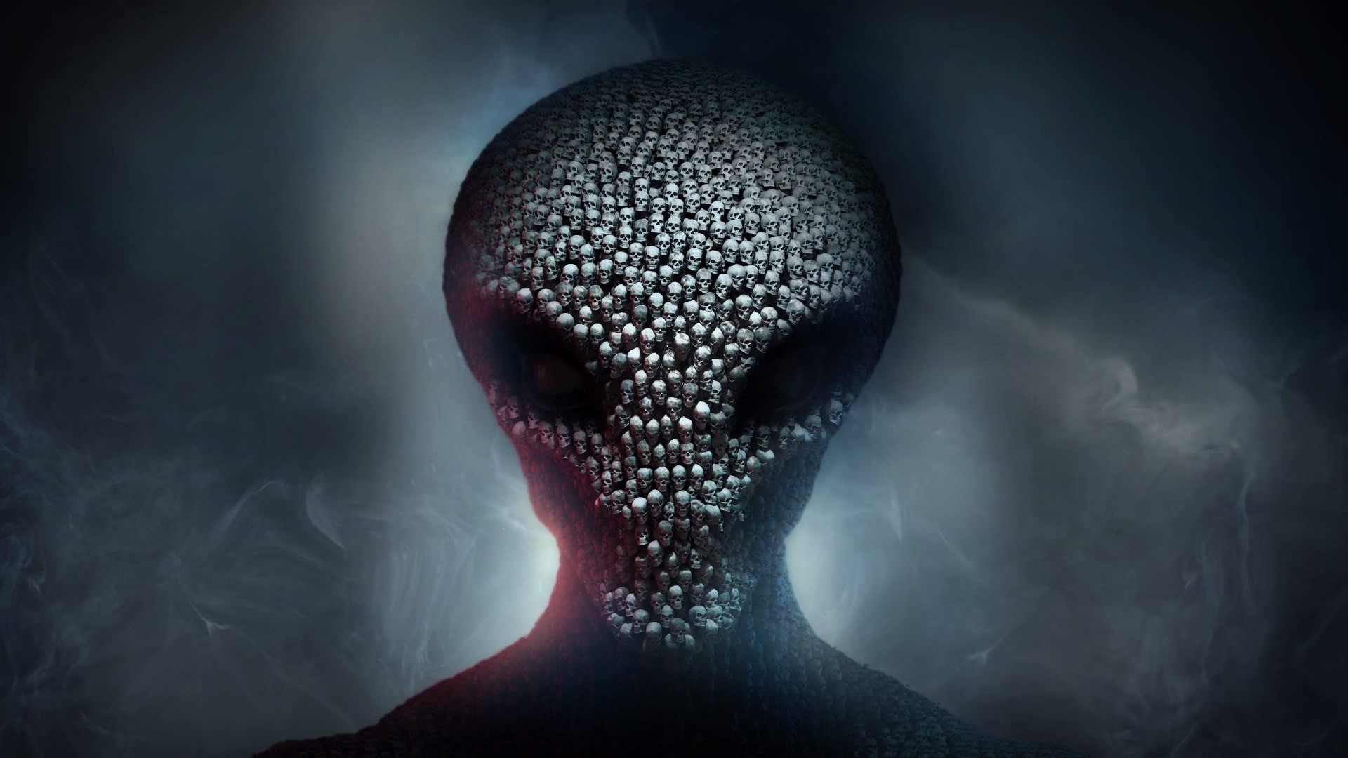 skull head wallpaper,head,darkness,organism,human,cg artwork