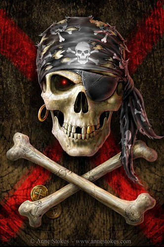 pirate skull wallpaper,skull,bone,illustration,skeleton,still life