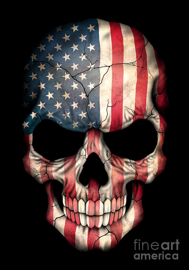 미국의 두개골 벽지,뼈,두개골,머리,턱,폰트