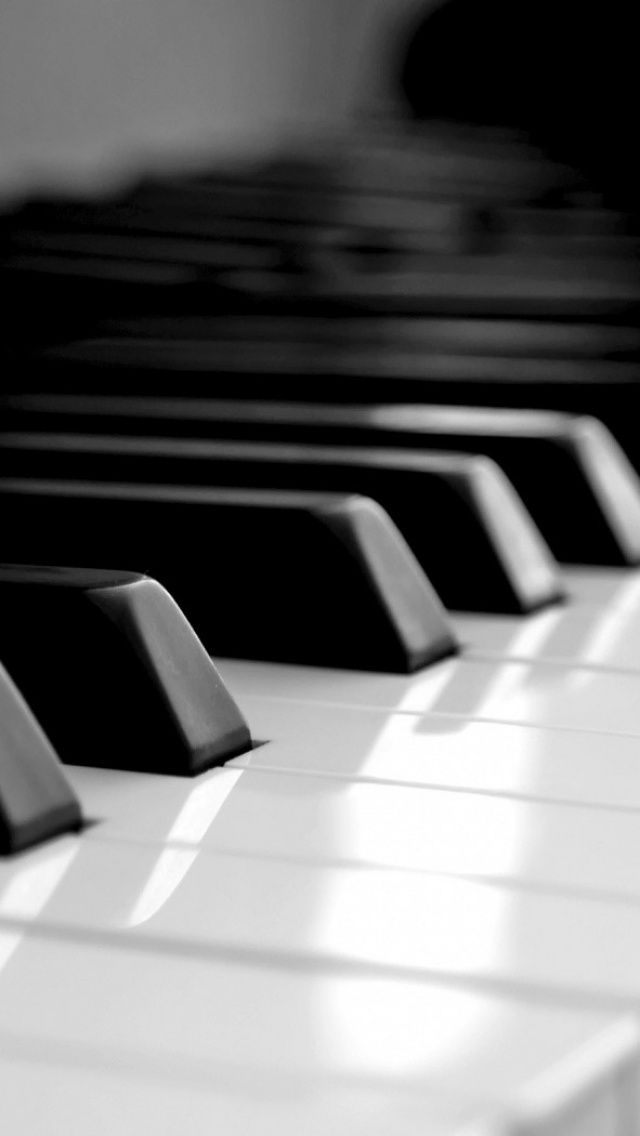 klavier wallpaper iphone,klavier,schwarz,weiß,tastatur,schwarz und weiß