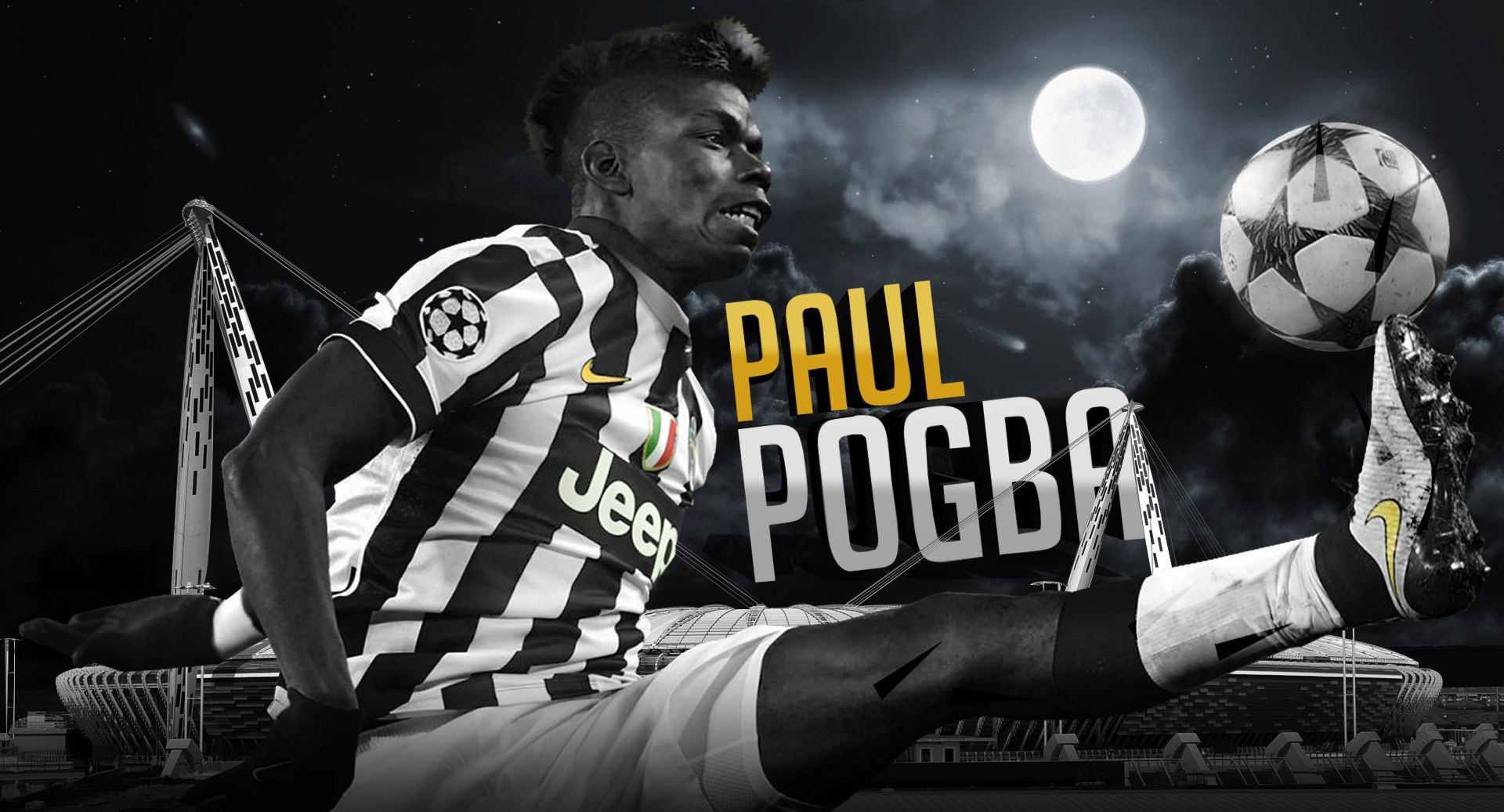 paul pogba iphone wallpaper,football player,player,football,competition event,sports equipment