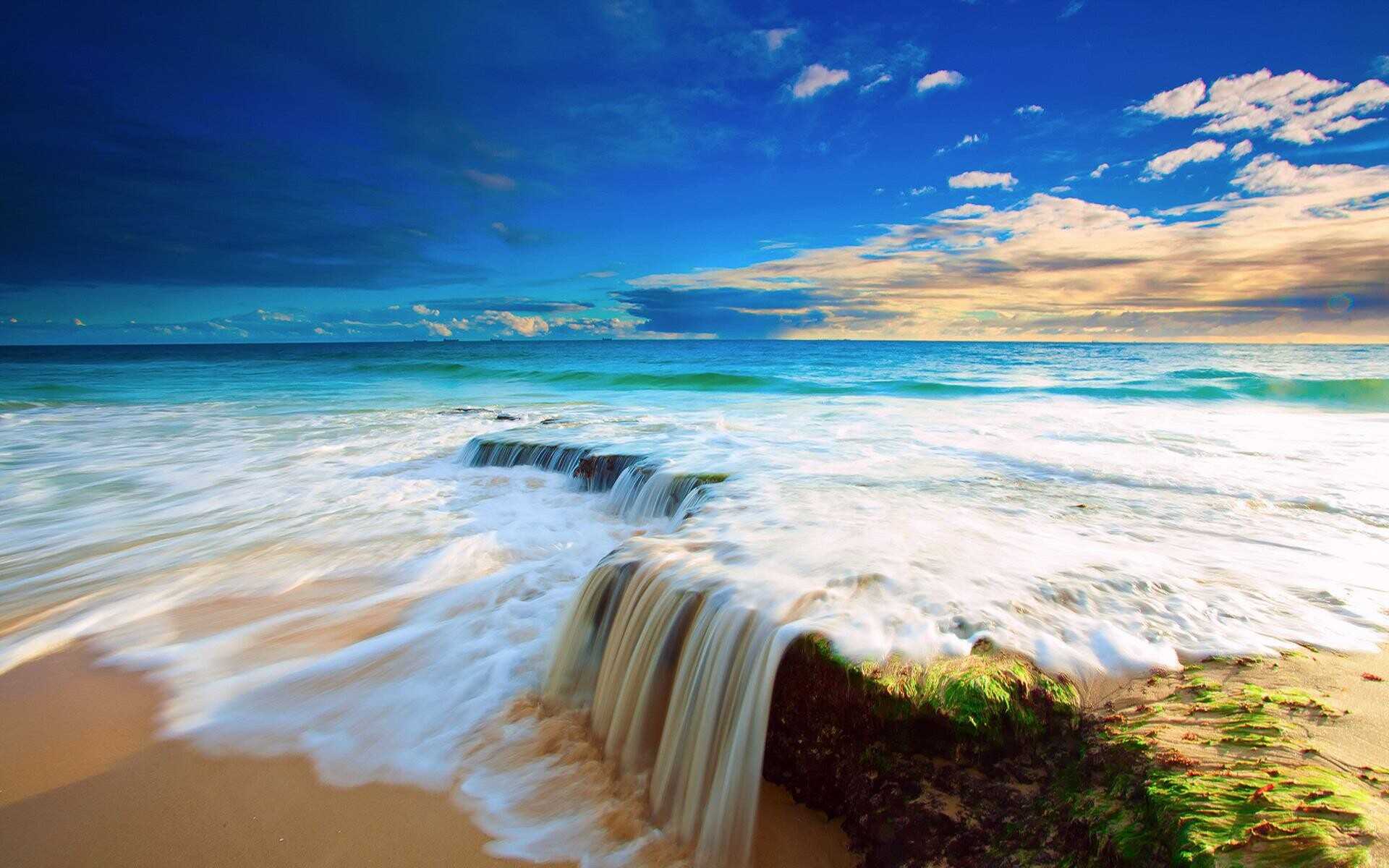 fondo de pantalla de verano,cuerpo de agua,cielo,naturaleza,ola,mar