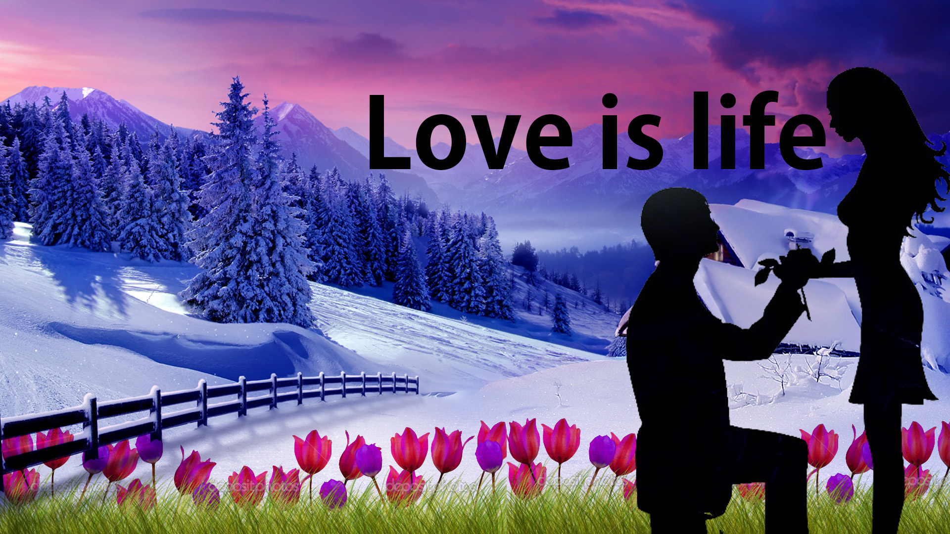 love life wallpaper,sky,friendship,animated cartoon,love,animation