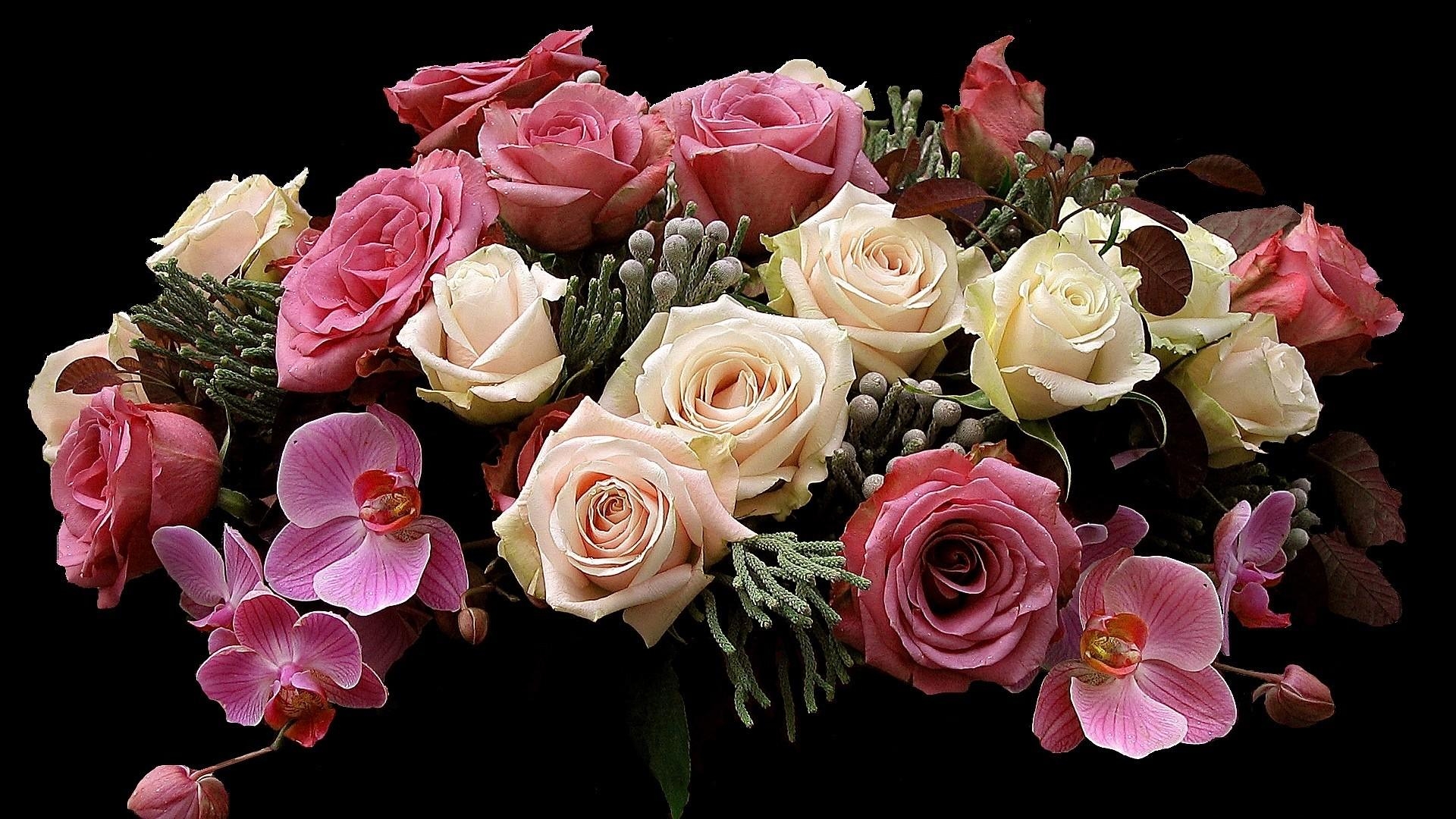 bouquet de roses fonds d'écran,fleur,plante à fleurs,roses de jardin,rose,bouquet