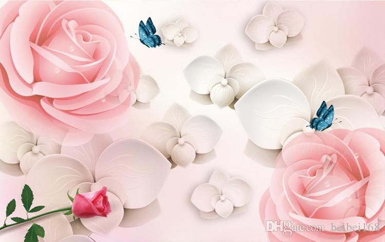 rosa rosentapete für wände,rosa,blume,blütenblatt,rose,künstliche blume