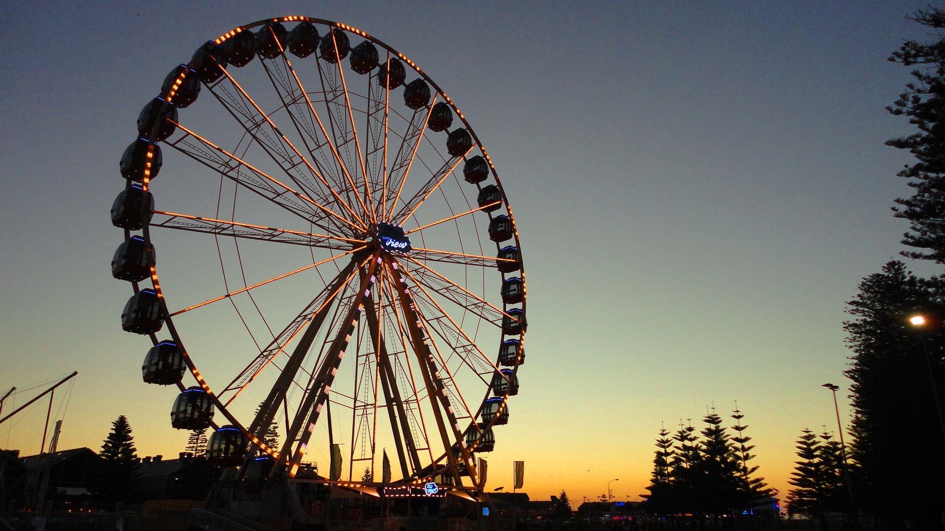 ferris wheel wallpaper,ferris wheel,wheel,landmark,amusement park,sky