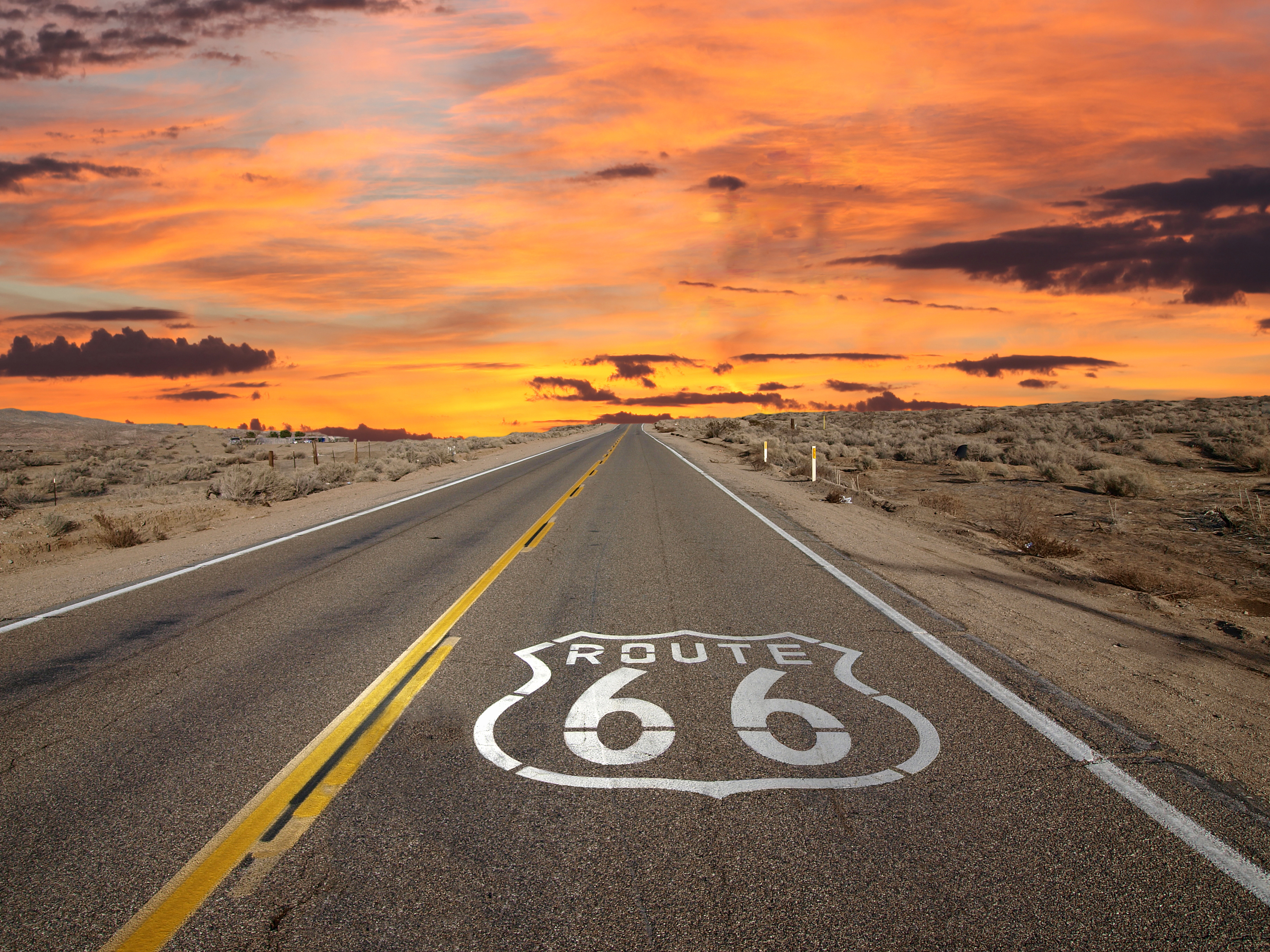 route 66 wallpaper,road,sky,asphalt,lane,horizon